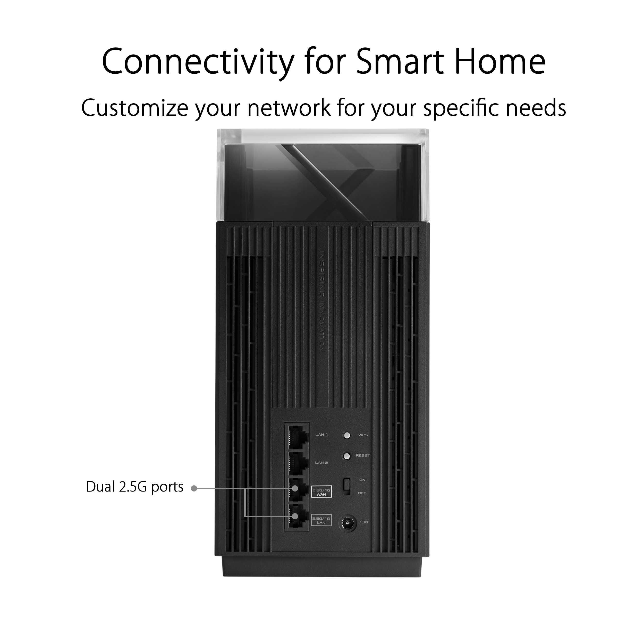 ASUS Zenwifi Pro Et12 Wifi 6e Ax11000 Tri-band Mesh ET12(2-PK)-image 3
