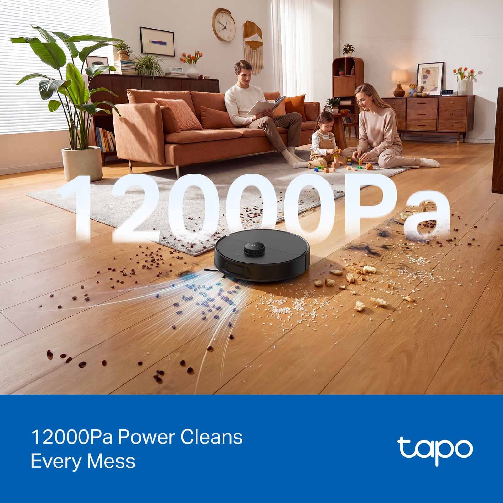 TP LINK Robot Vacuum & Mop + All-in-one Dock TAPO RV50 OMNI-image 6