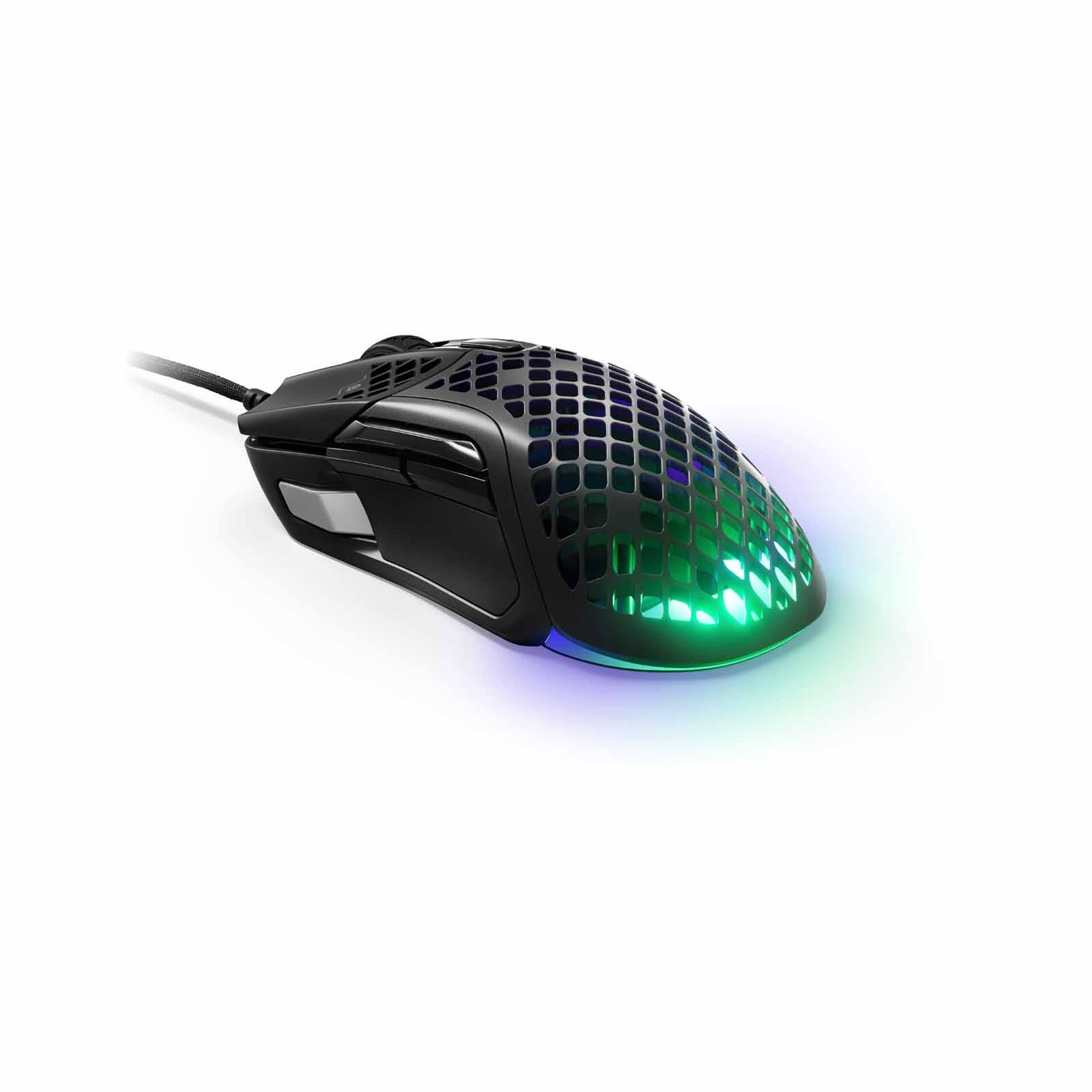 STEELSERIE Wired, Ultralight Multi Gaming Mouse AEROX 5 WIRED BLACK-image 2