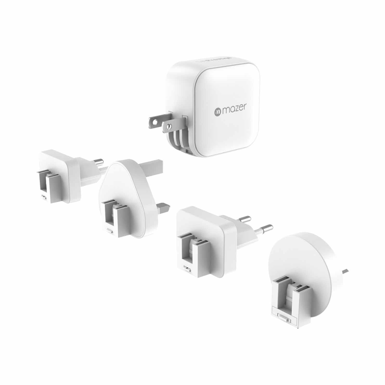 MAZER Ganprestige Pd70w 2c1a With 4 Travel Plugs-white M-G70W-V5-WH-image 5