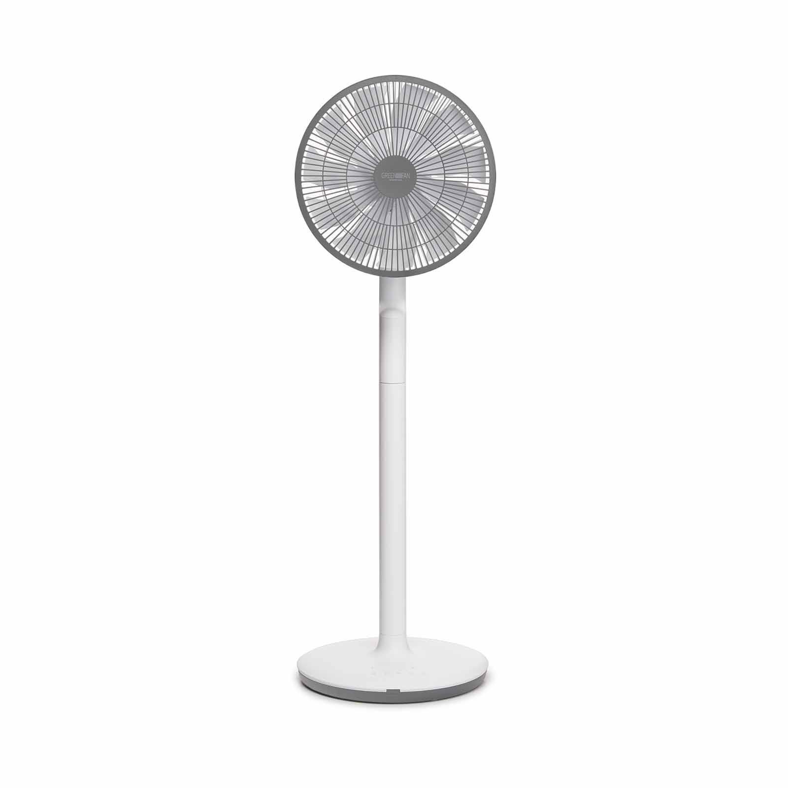 NOVITA Greenfan F-1 White (with Light Grey Grille) F-1 GREY GRILLE-image 1