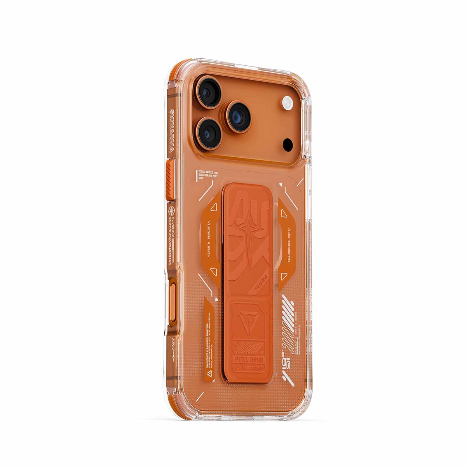 SKINARMA Iphone 17 Pro Max (2025) 6.9" Helio (mag-charge + Grip-stand) SK-2025IPP6.9-HELIO-ORG-image 2