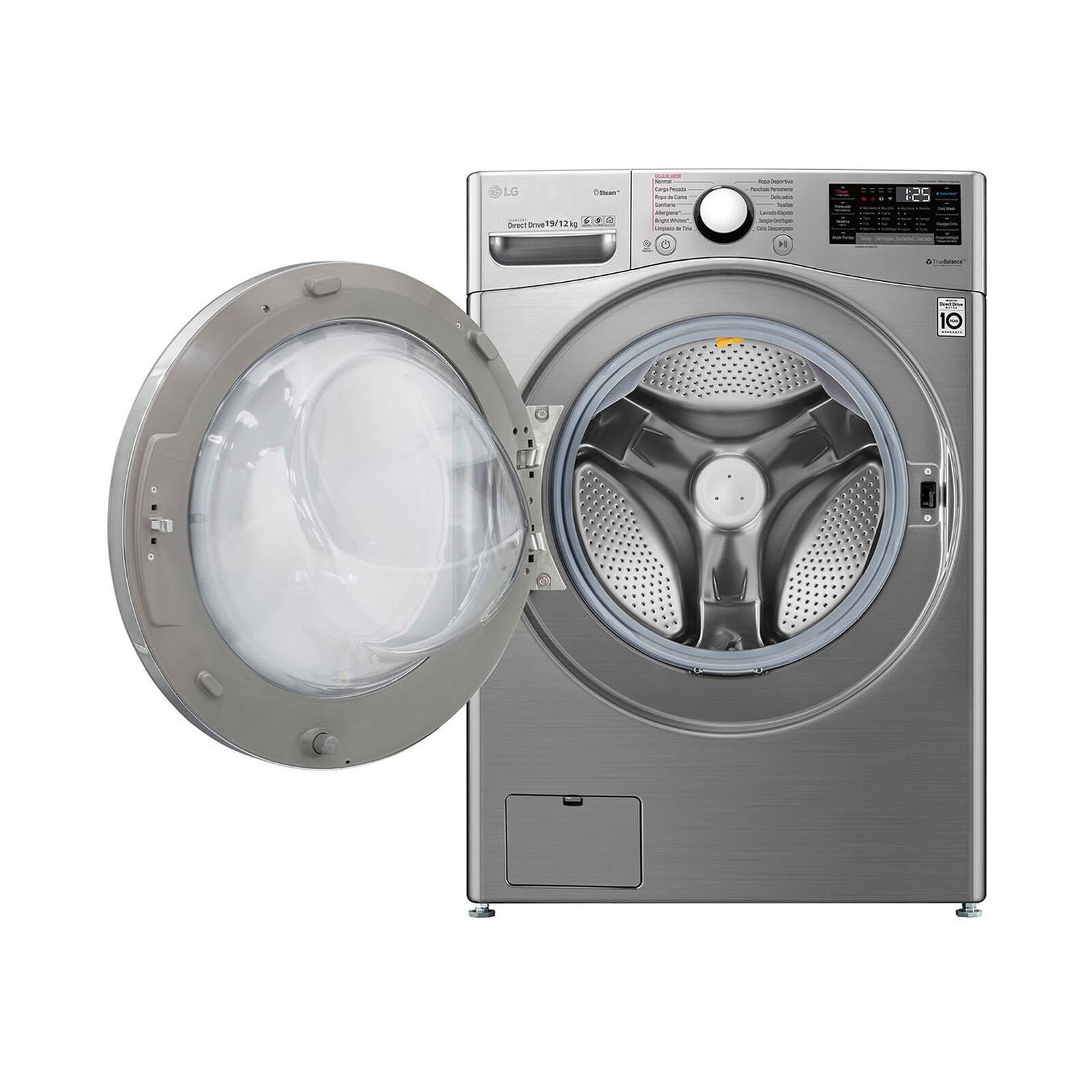 LG Front Load Washer And Dryer (19/12kg) F2719RVTV-image 2