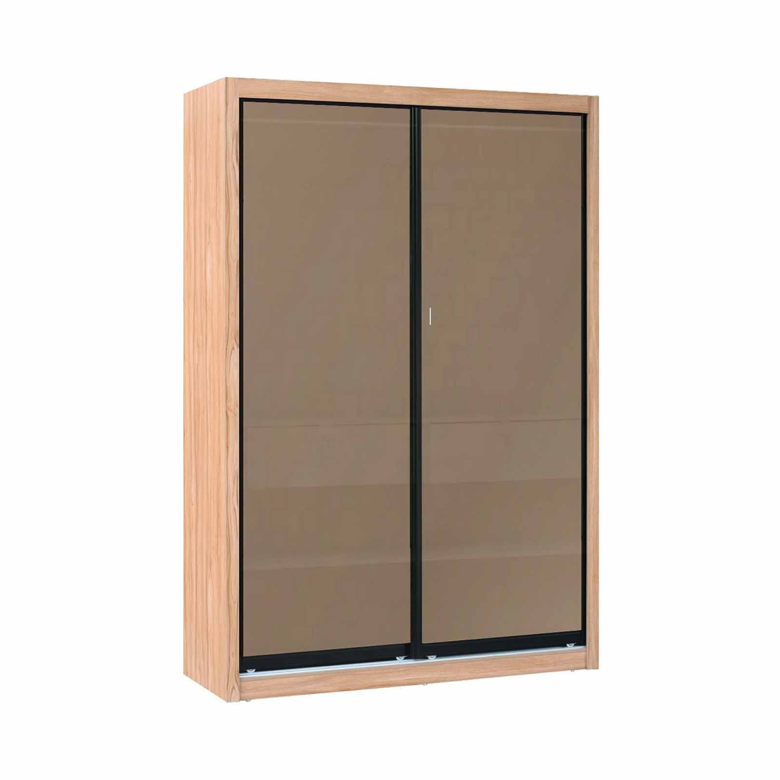 SMARTBOX 2 Door Sliding Wardrobe (maple-45) LUCCA-image 1
