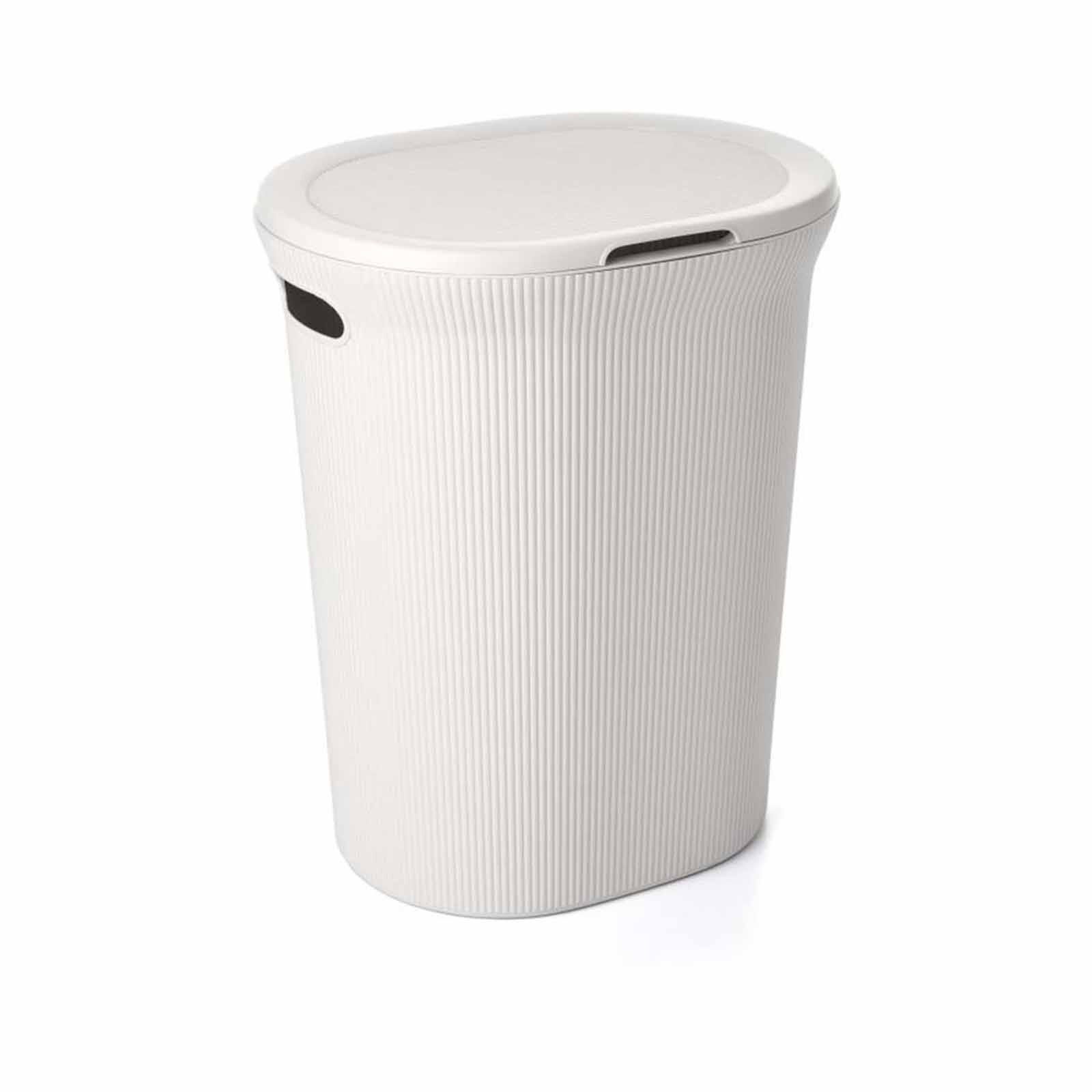 TATAY Laundry Hamper Baobab 40l White T0100.01