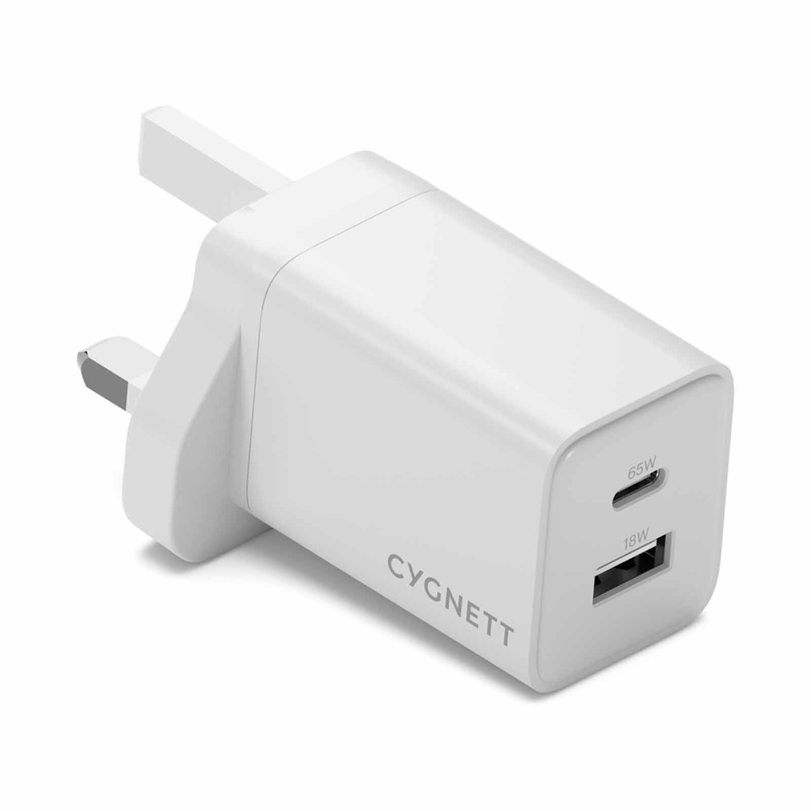 CYGNETT Powerplus Pd 65w Gan Wall Charger &ndash; Uk CY5524PDWCH-image 1
