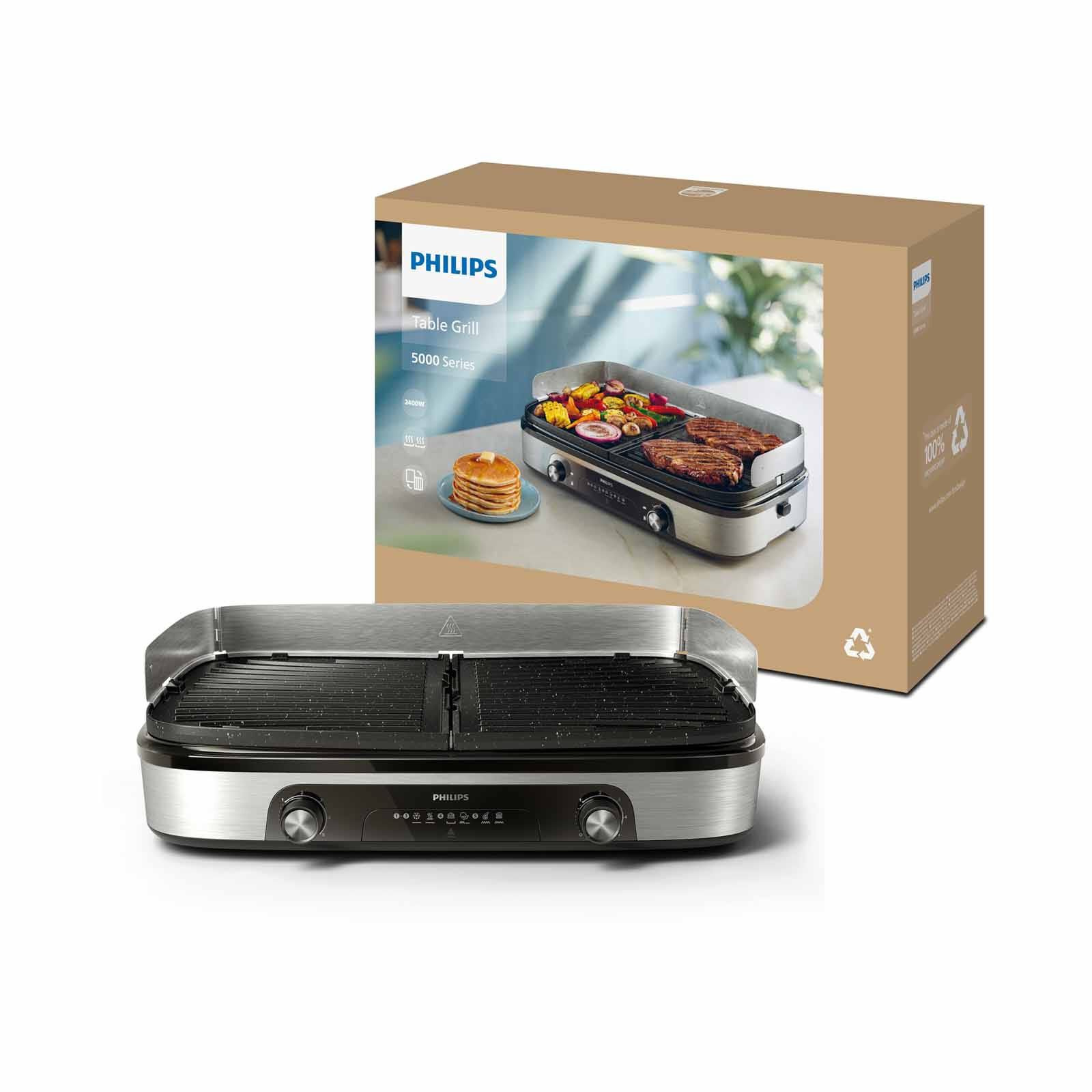 PHILIPS 5000 Series Table Grill HD6222/90-image 5