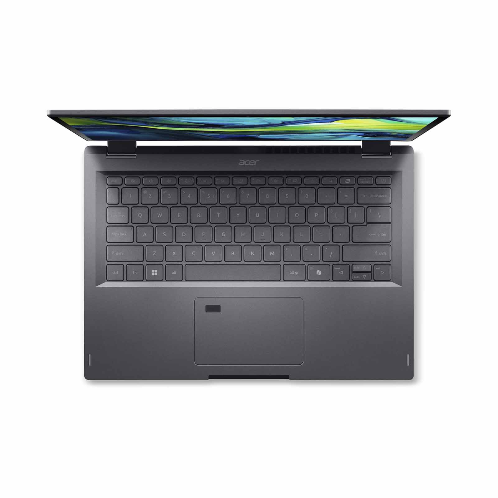 ACER 14in Touch Intel Core Ultra 5 115u 16gb 512gb Ssd Win 11 Home ASPIRE SPIN 14 ASP14-51N-547R (SILVER)-image 6