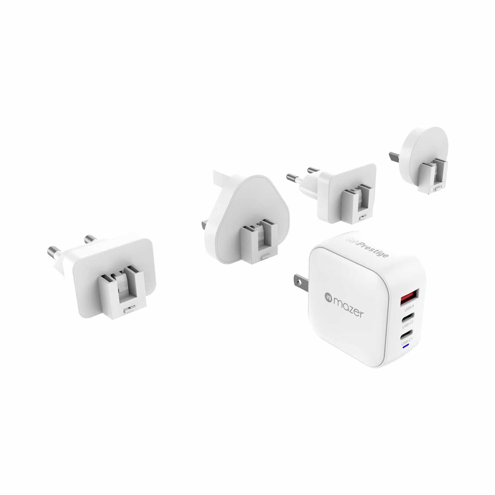 MAZER Ganprestige Pd70w 2c1a With 4 Travel Plugs-white M-G70W-V5-WH-image 4