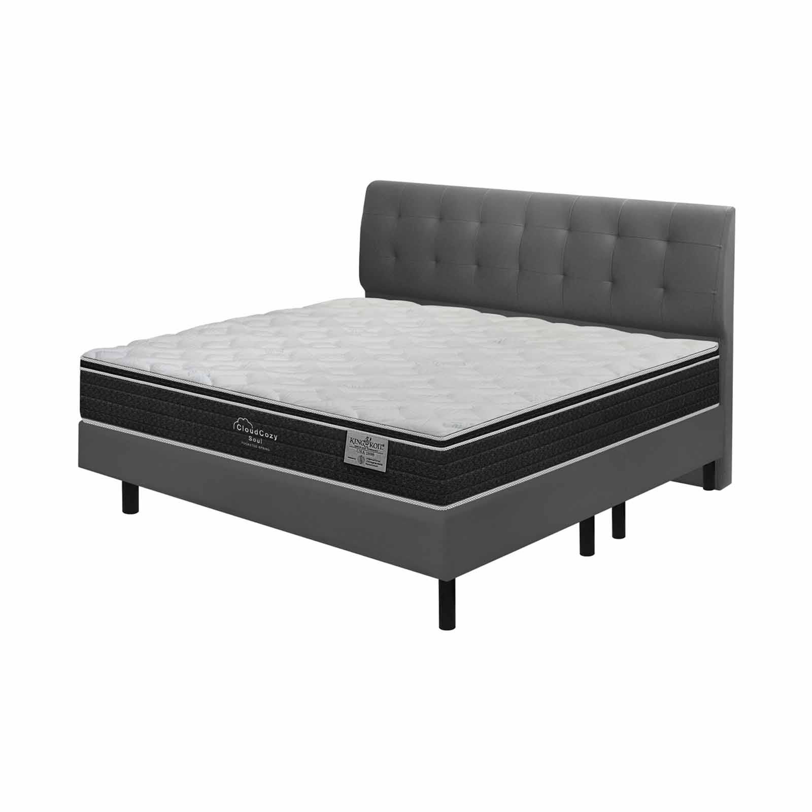 KINGKOIL Cloudcozy Soul Single Size Mattress W/bedframe And Headboard CLOUDCOZY SOUL-image 2