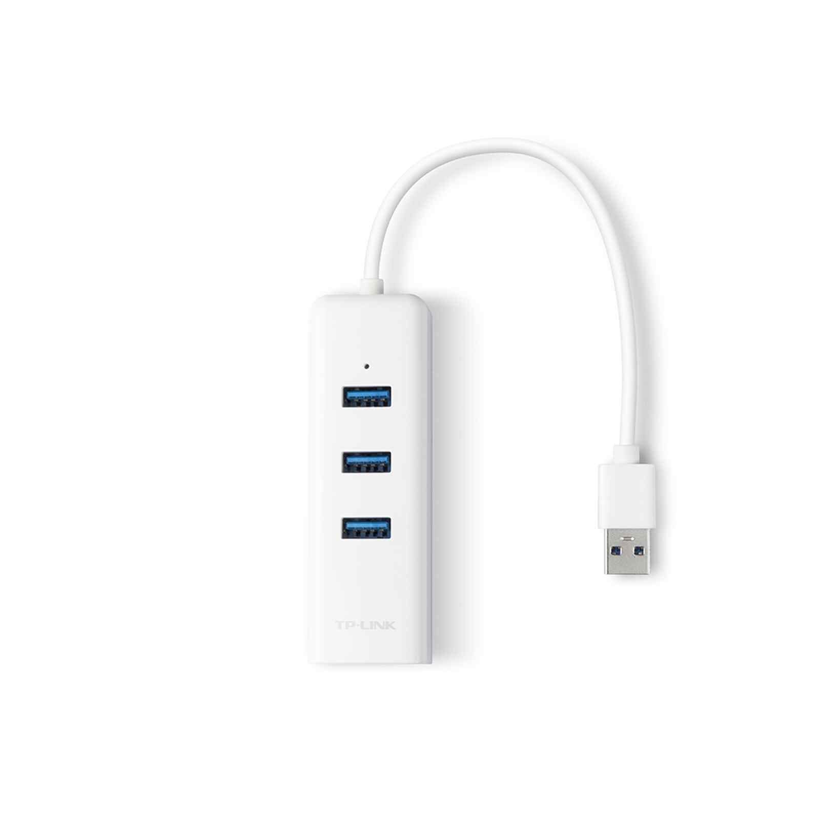 TP LINK Usb 3.0 3-port Hub & Gigabit UE330-image 2
