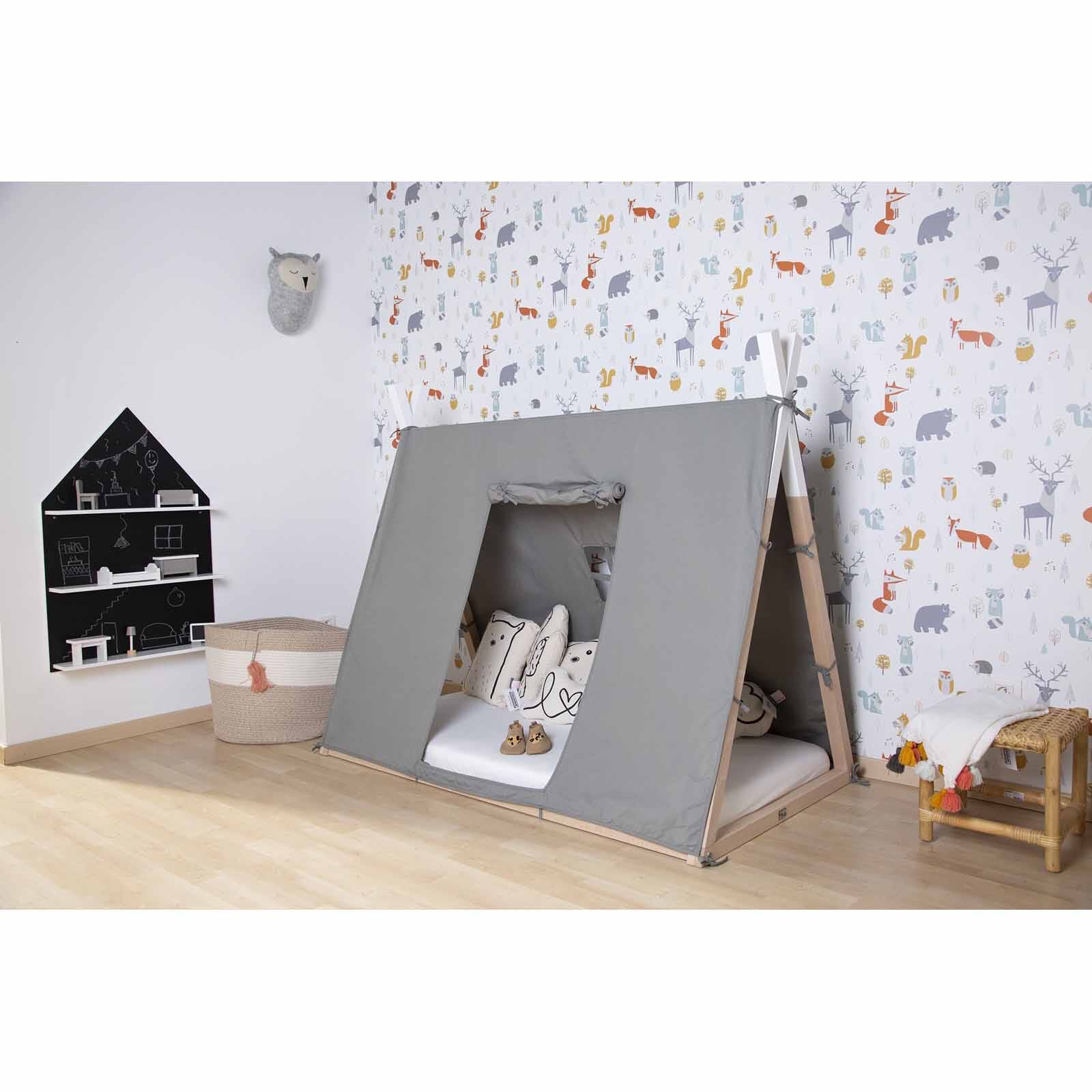 CHILDHOME Natural White - 70x140cm (online) TIPI BED-image 2