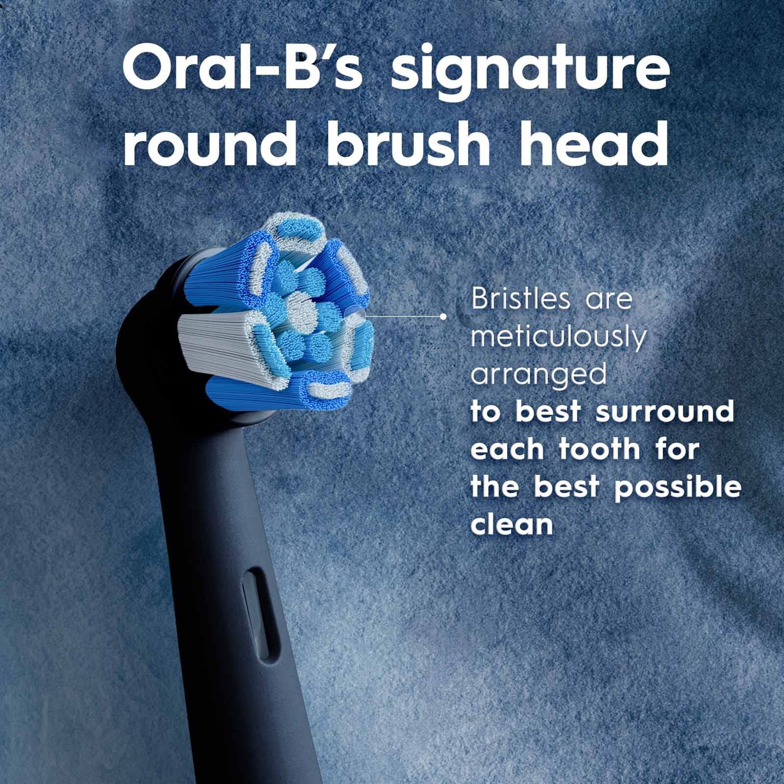 ORAL-B Io Advanced Clean Black 4pc Refill Brush Head IORBCBF-4-image 3