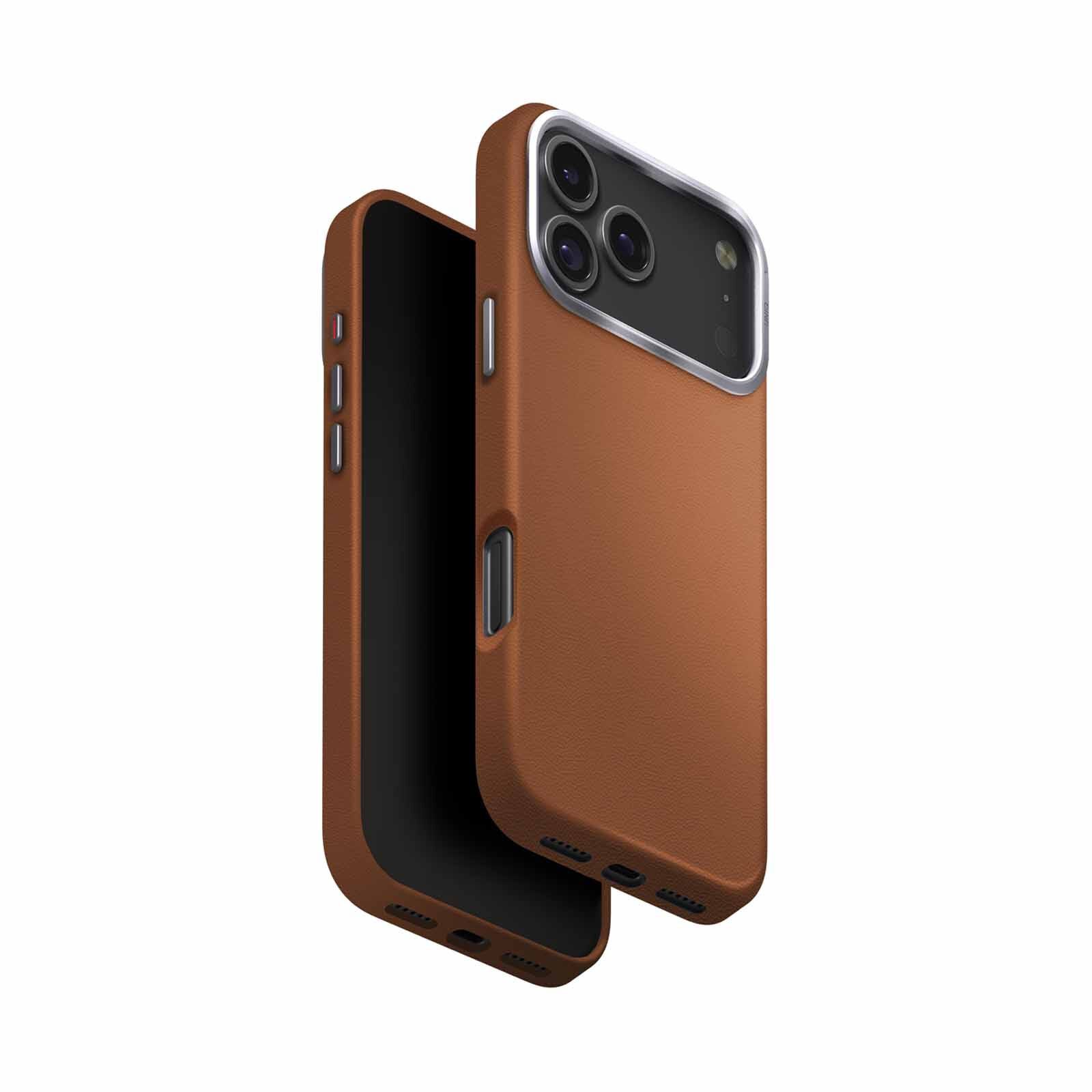 UNIQ Hybrid Iphone 17 Pro Max (2025) 6.9 Magclick Charging Lyden - Caramel UNIQ-IP6.9P(2025)-LYDMCML-image 2