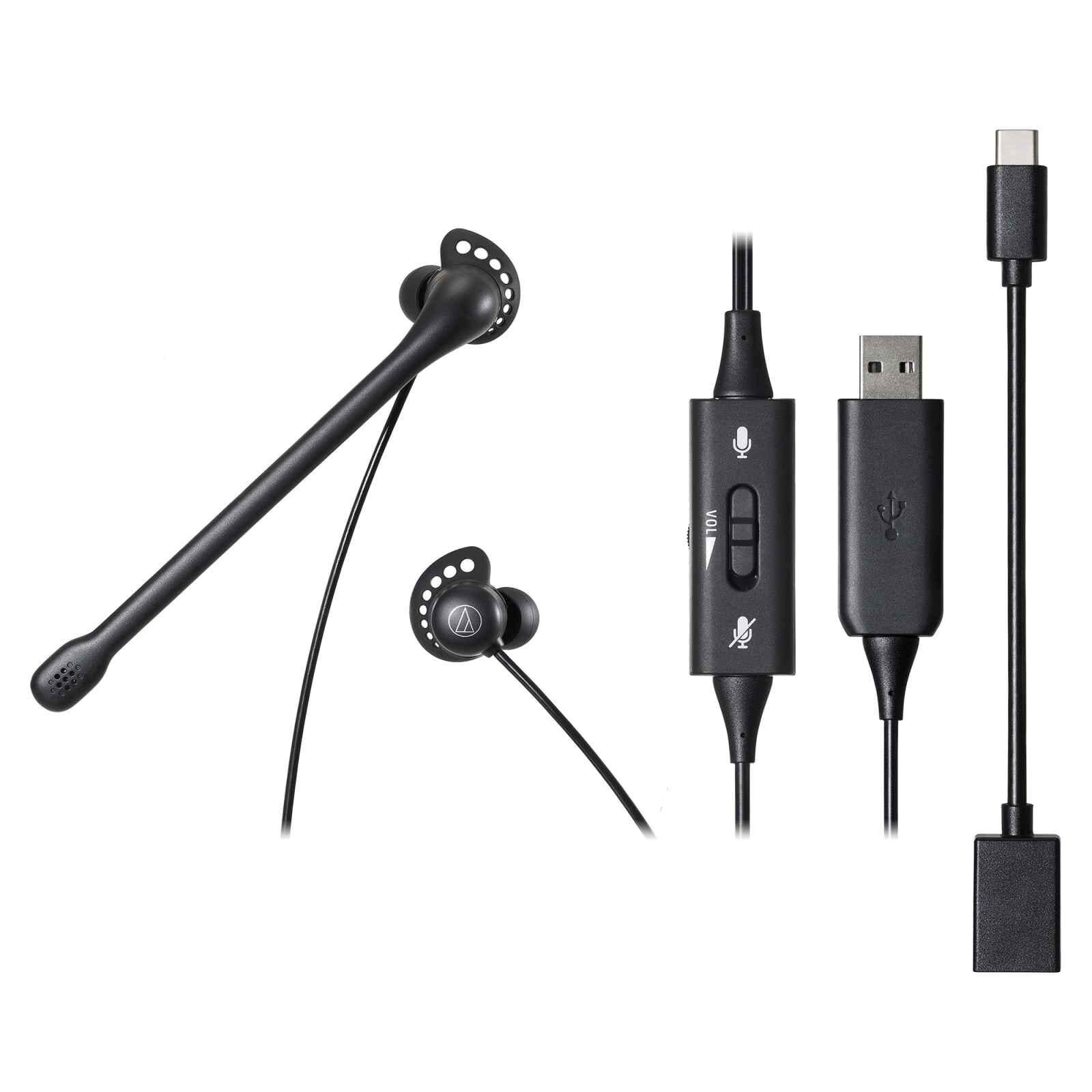 AUDIO TECH In-ear Anti-microbial Headset ATH-202USB