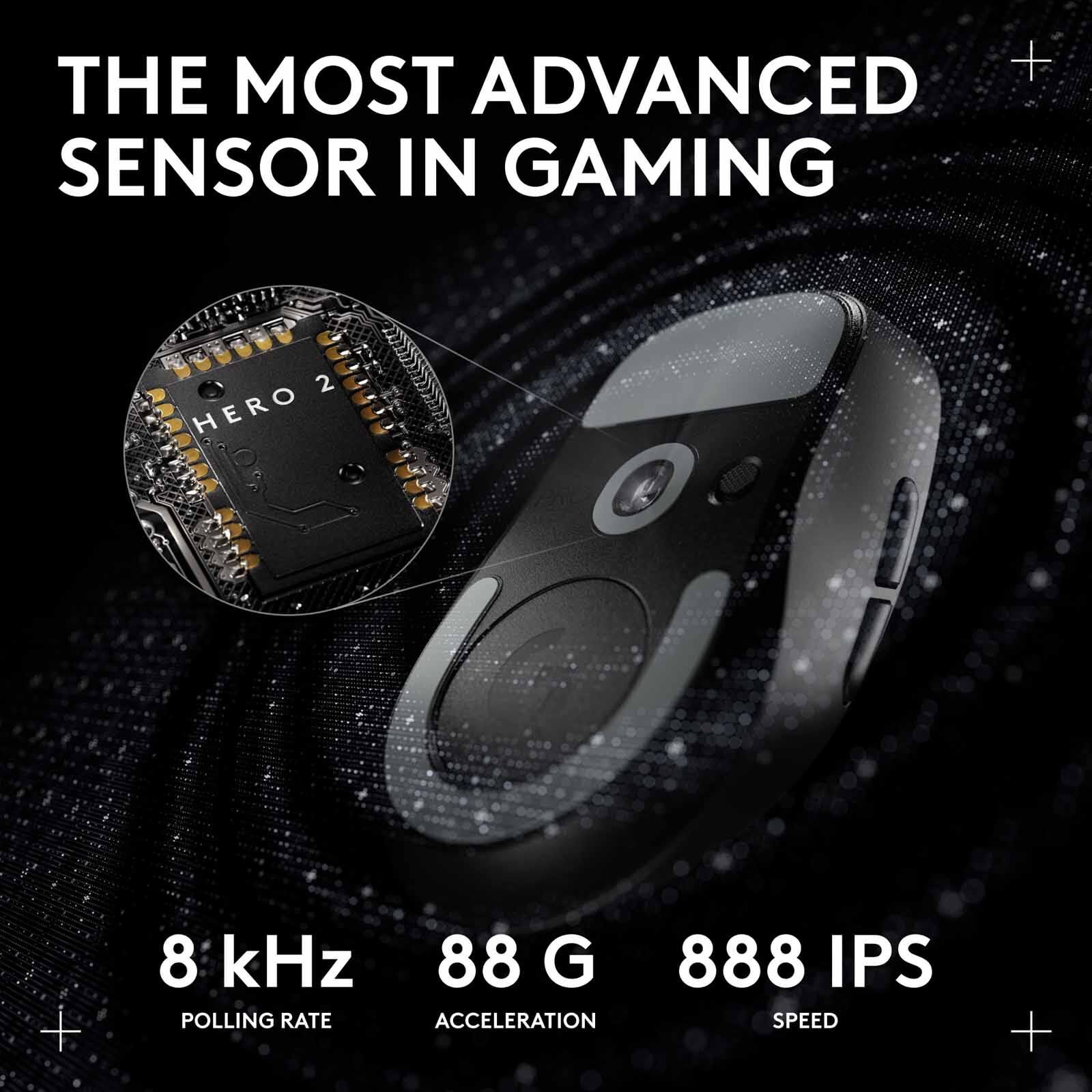 LOGITECH G Pro X Superlight 2c Gaming Mouse - Black 910-007533-image 4