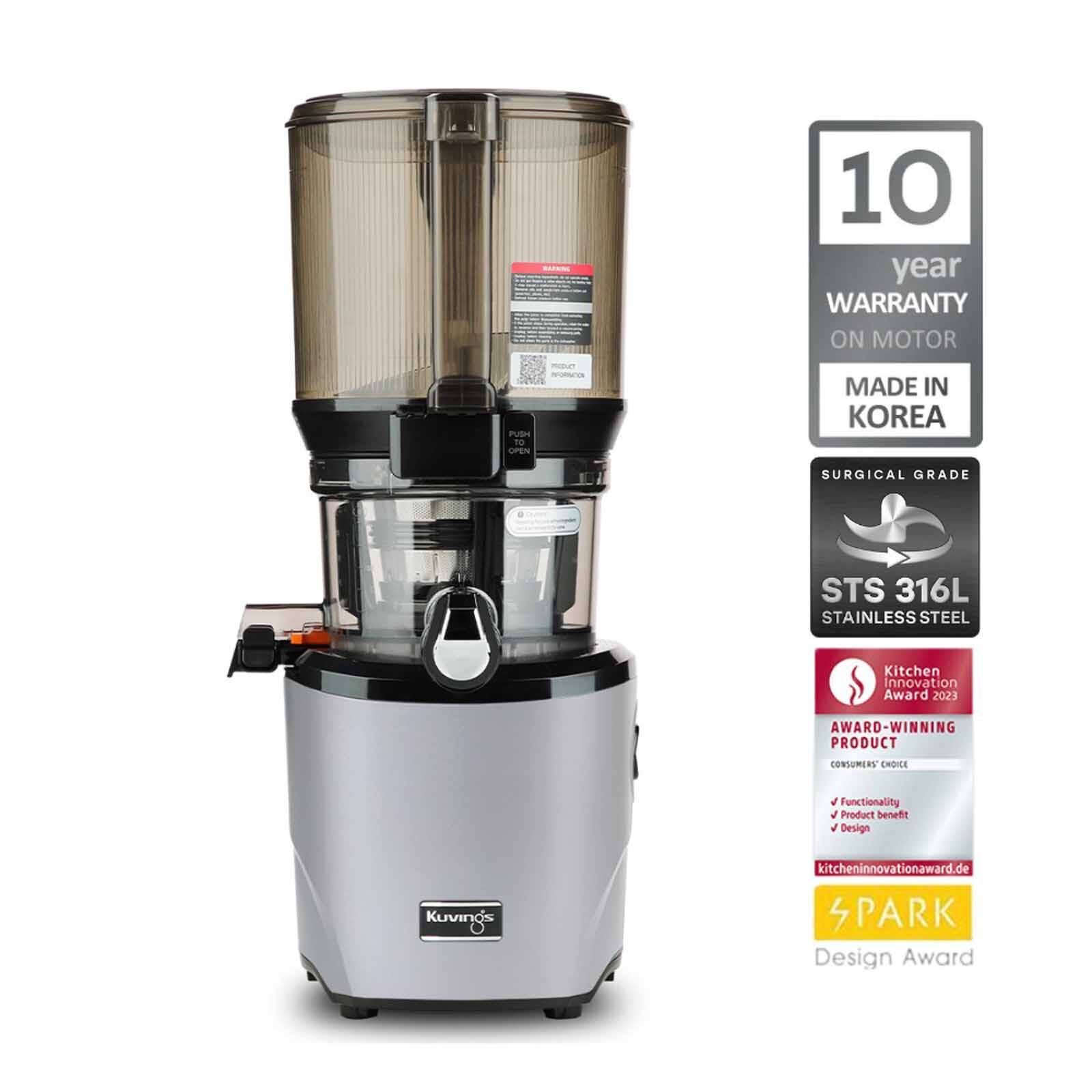 KUVINGS Auto 10s Slow Juicer - Silver AUTO 10S SILVER-image 1
