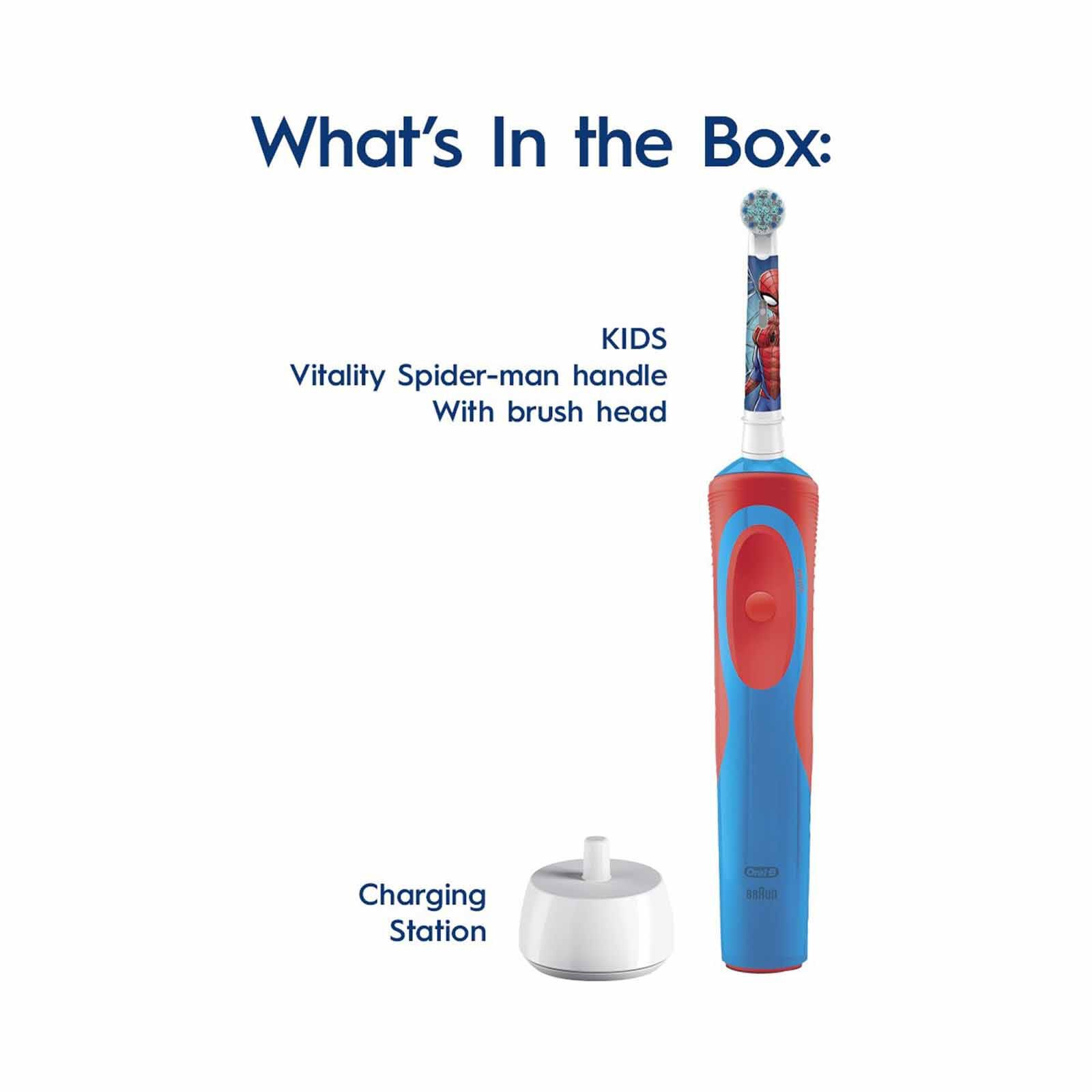ORAL-B Electric Toothbrush - Spiderman D 12513K-image 6