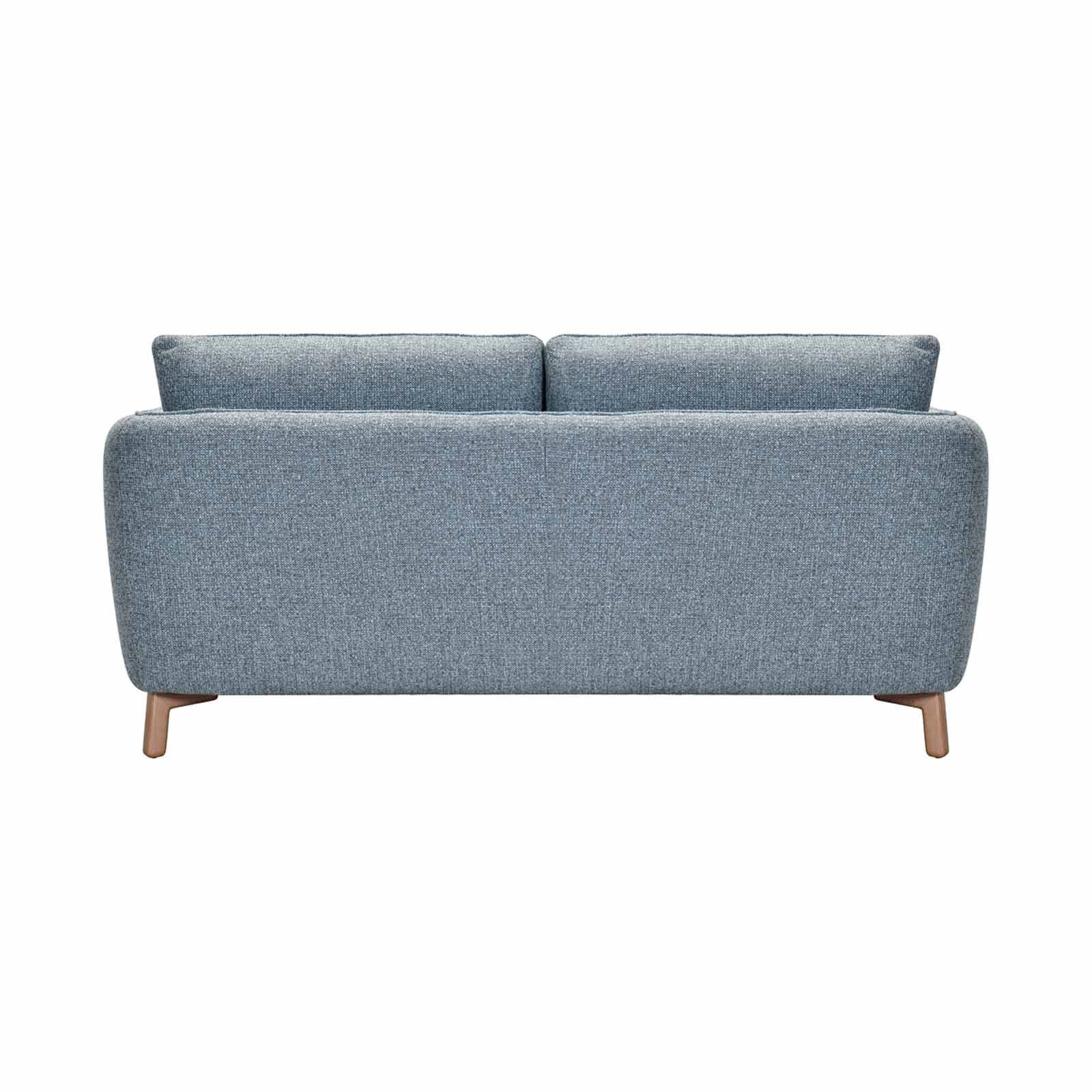 MUZE 3 Seater (fab) F20 Blue Fabric Sofa CORINNA-image 4