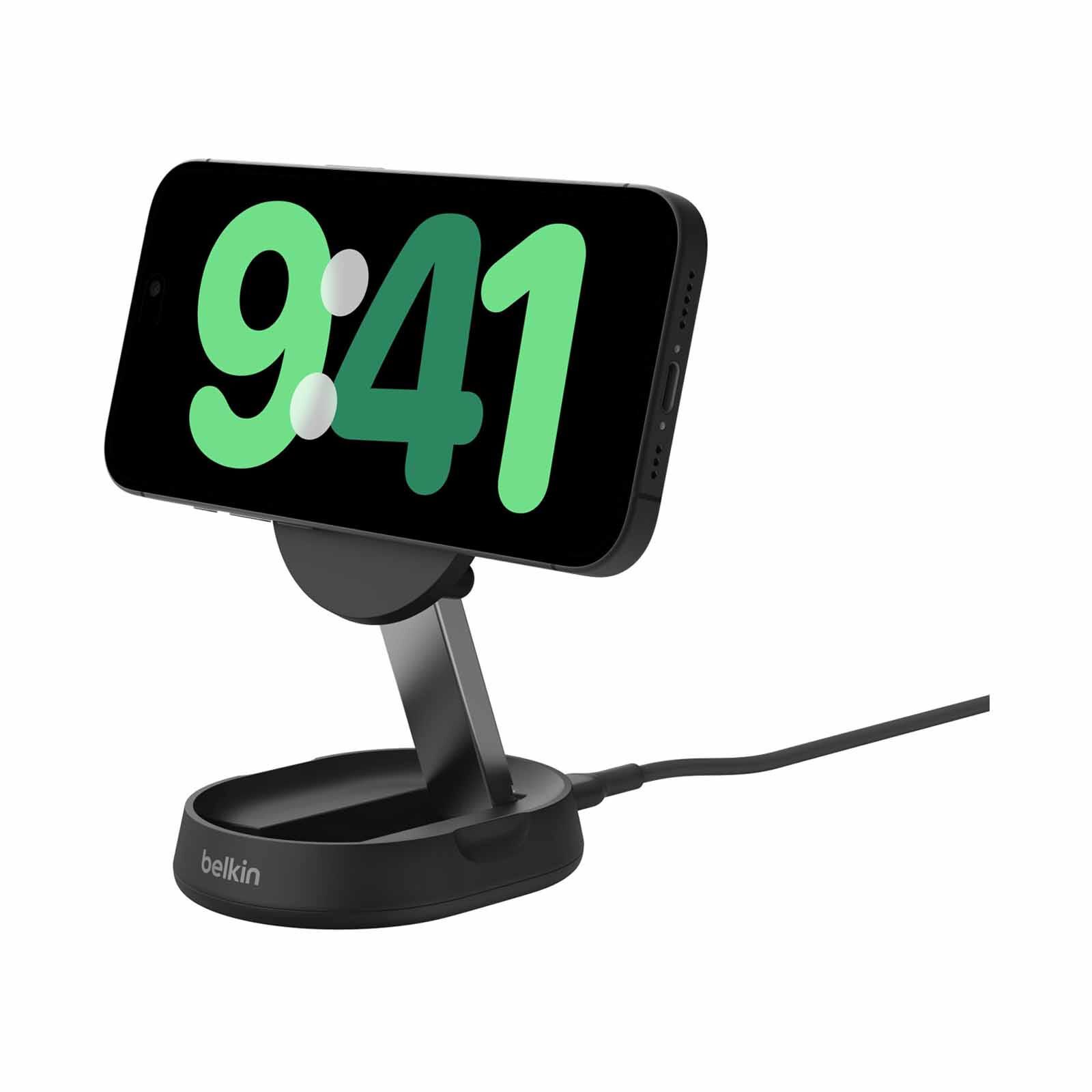 BELKIN Belkin Qi2 Wireless Charging 15w Travel Stand Blk WIA008BTBK-image 6