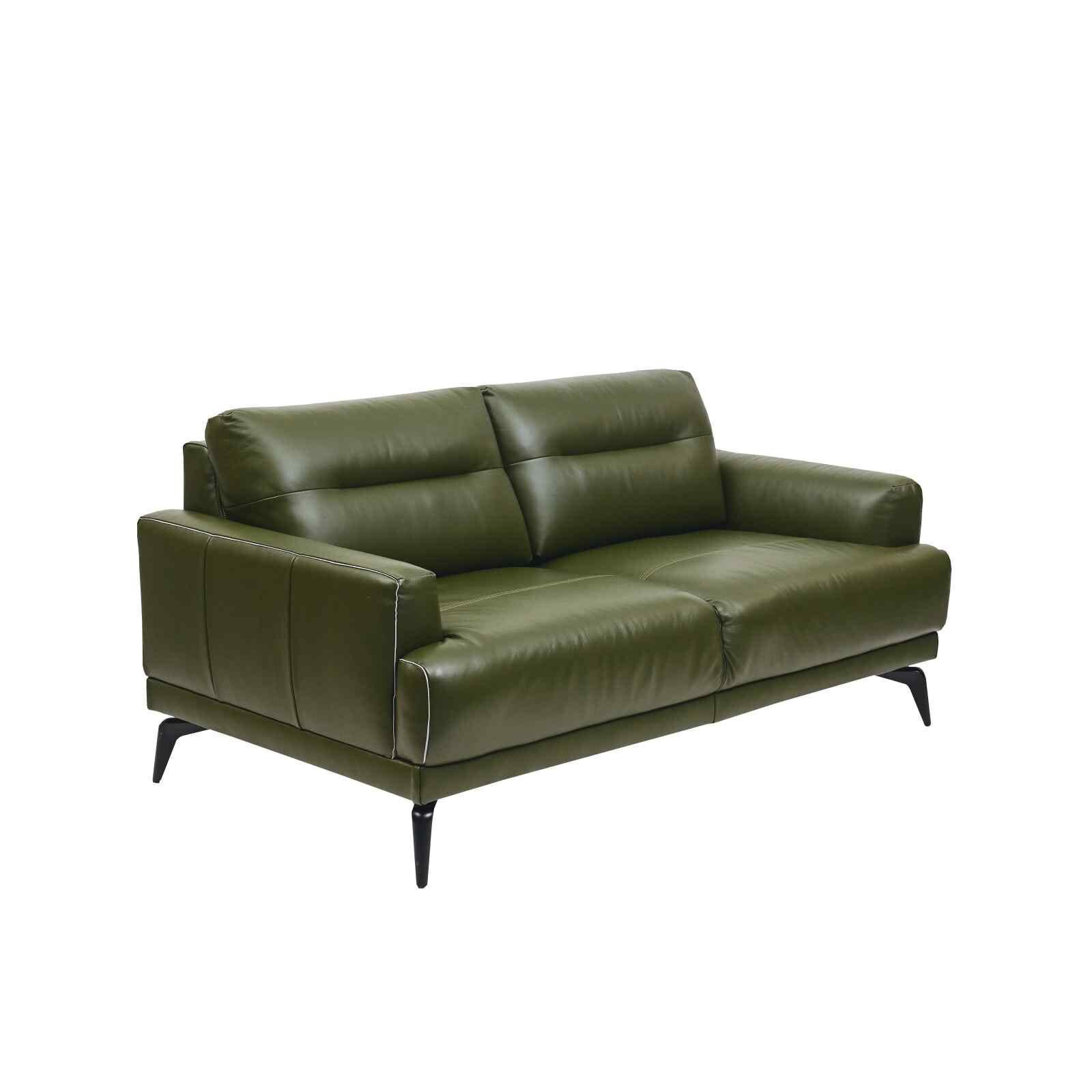 2 Seater (fl-m) Mto Full Leather Sofa NAYA-image 3