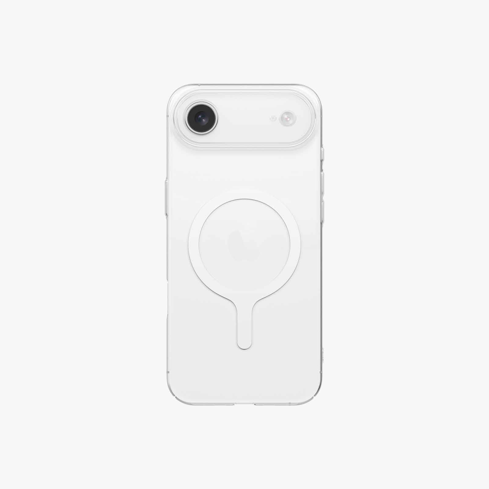 UNIQ Iphone 17 Air (2025) 6.6 Magclick Charging Airsuit - Glossy Clear/white UNIQ-IP6.6(2025)-ASMGCLRW-image 3