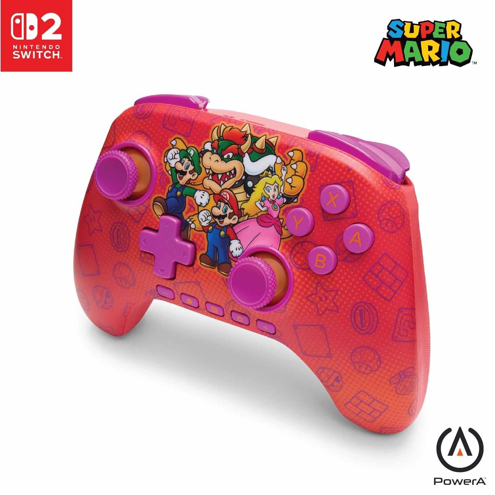 POWERA Nsw2 Advantage Wireless Controller Mario And Friends NSGP0548-01-image 6