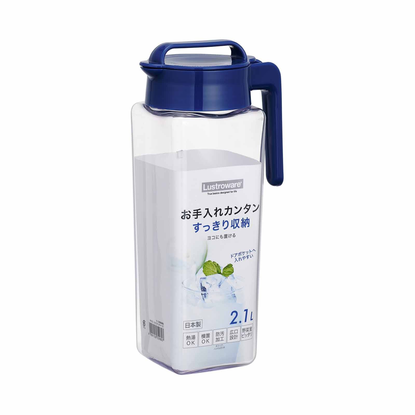 LUSTROWARE Water Pitcher (2.1l) - Blue K-1298-MB-image null