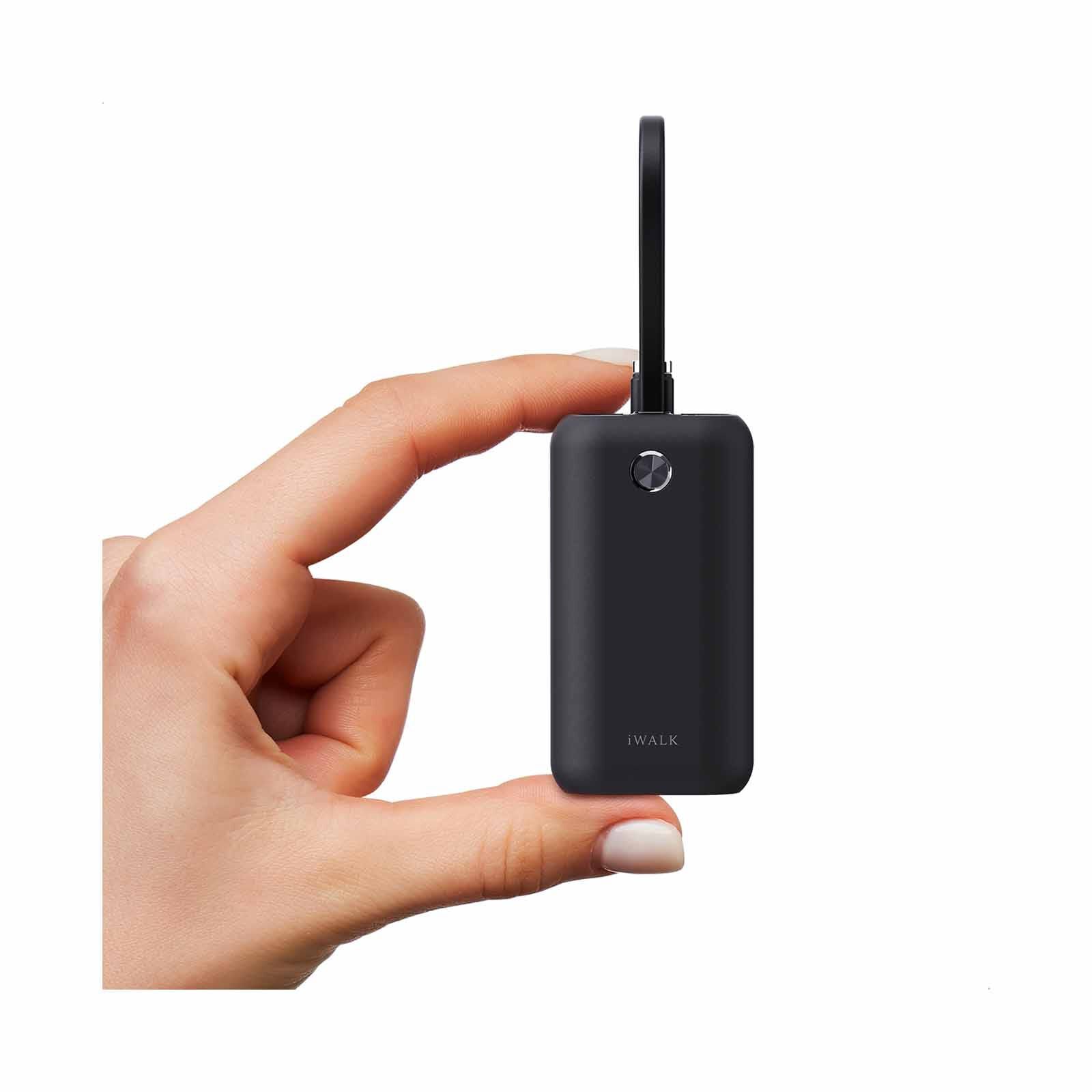 IWALK Powermini Built-in Cable, 22.5w Usb-c Fast Charging Powerbank (10,000mah) Black UBP001-001A-image 11