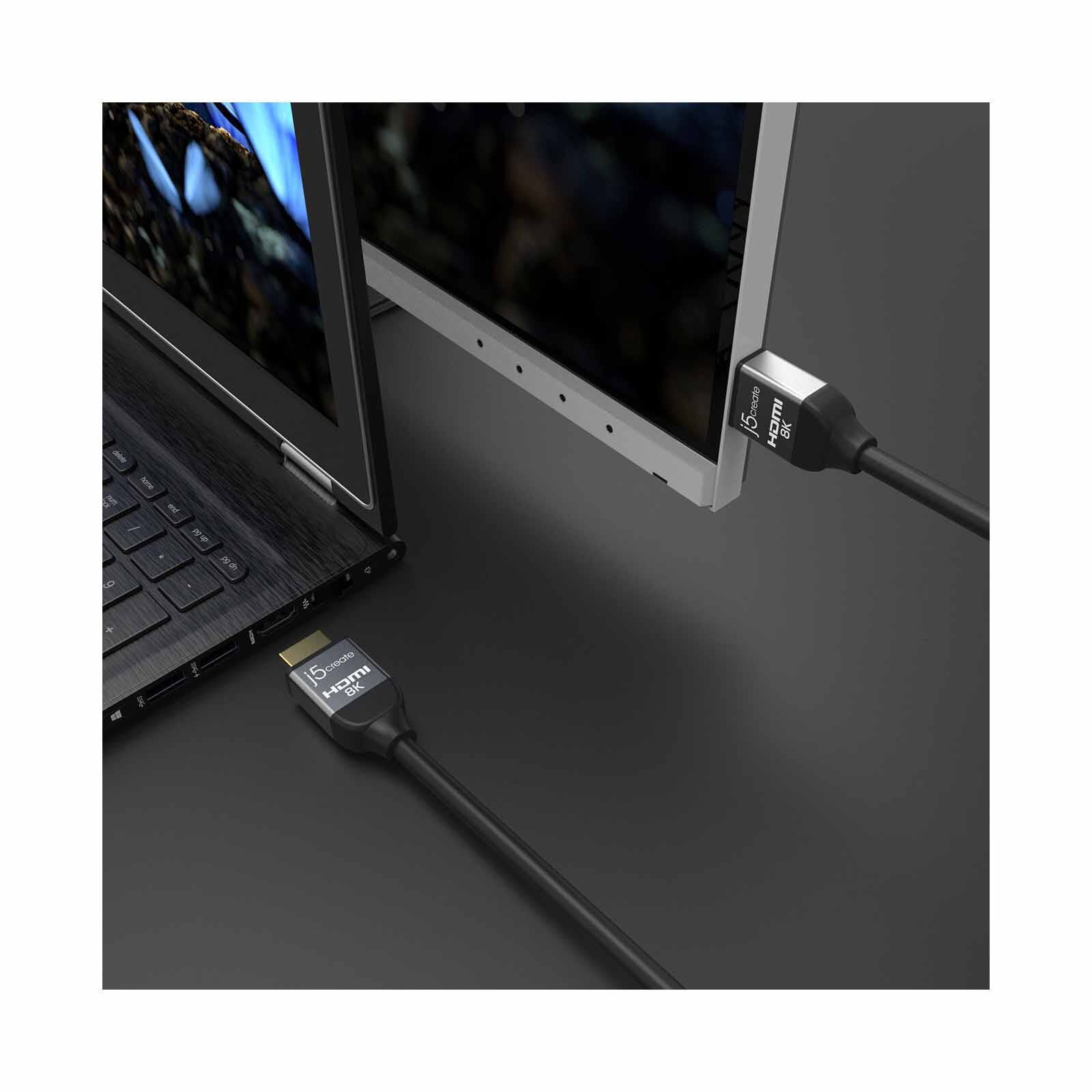 J5CREATE Ultra High Speed 8k Uhd Hdmi Cable (2m) JDC53-image 6