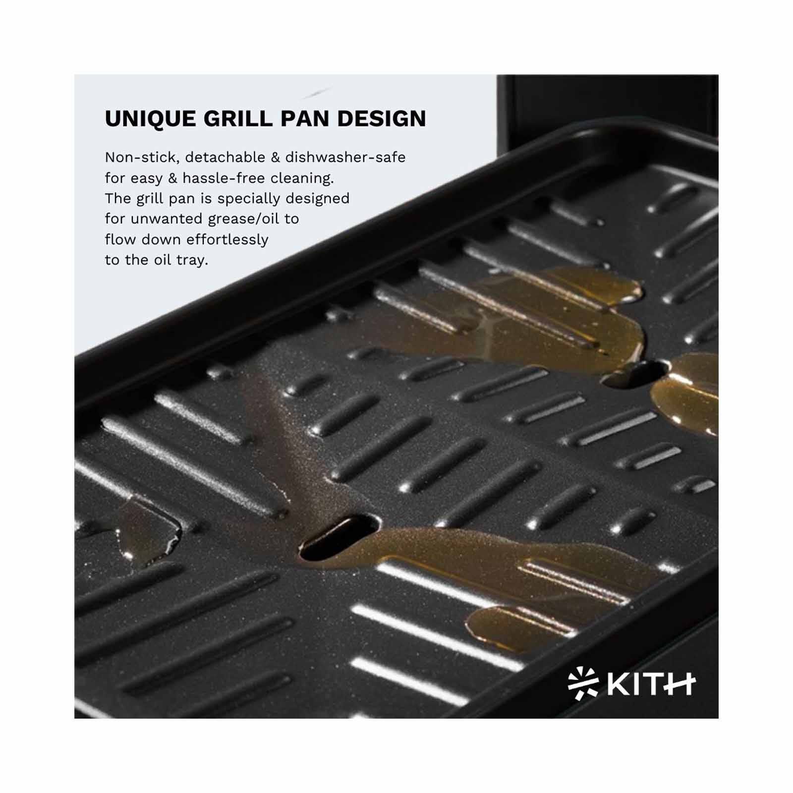 KITH Mini Smokeless Bbq Grill - Touch Control SBG-TR-B1-image 7