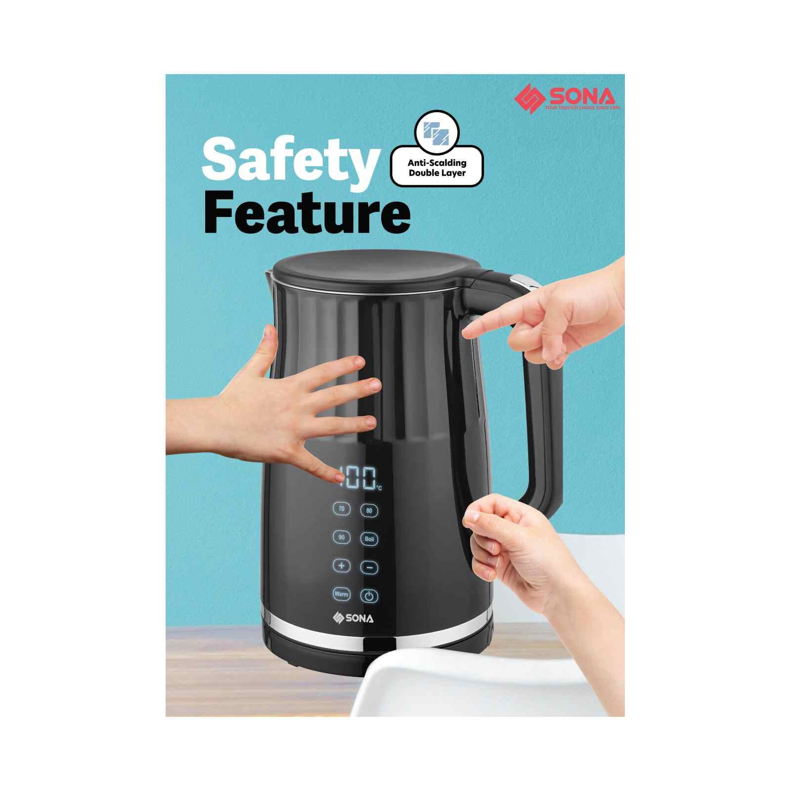 SONA Kettle (1.7l) - Black SDK5124-image 7
