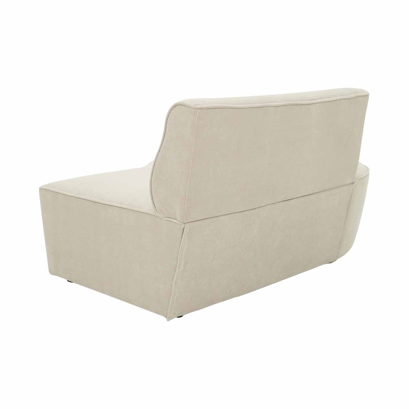 MUZE Right Chaise (fab) Taupe NIKKI-image 7
