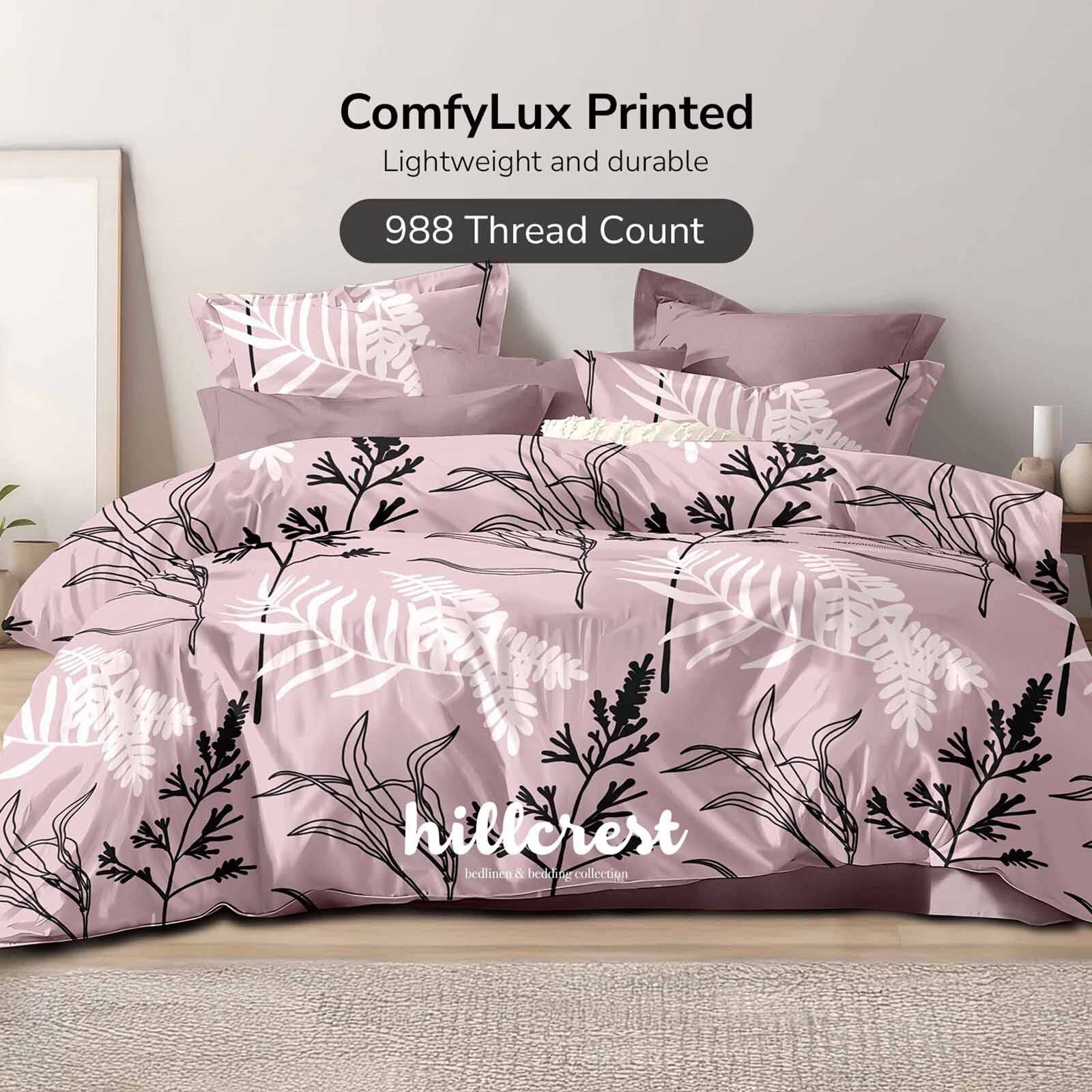 HILLCREST Hillcrest I Comfylux Printed 988tc I Properous King Fitted Sheet ( Oe ) 7470 - A I K I FS I PROSPEROUS-image 1