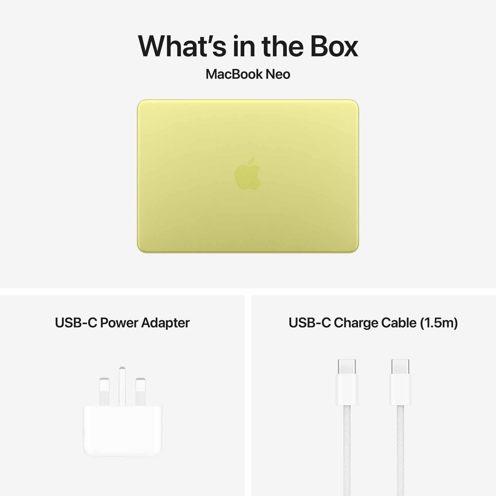 APPLE 13-inch Macbook Neo: A18 Pro Chip With 6-core Cpu And 5-core Gpu, 8gb, 256gb Ssd - Citrus MHFD4ZP/A-image 8
