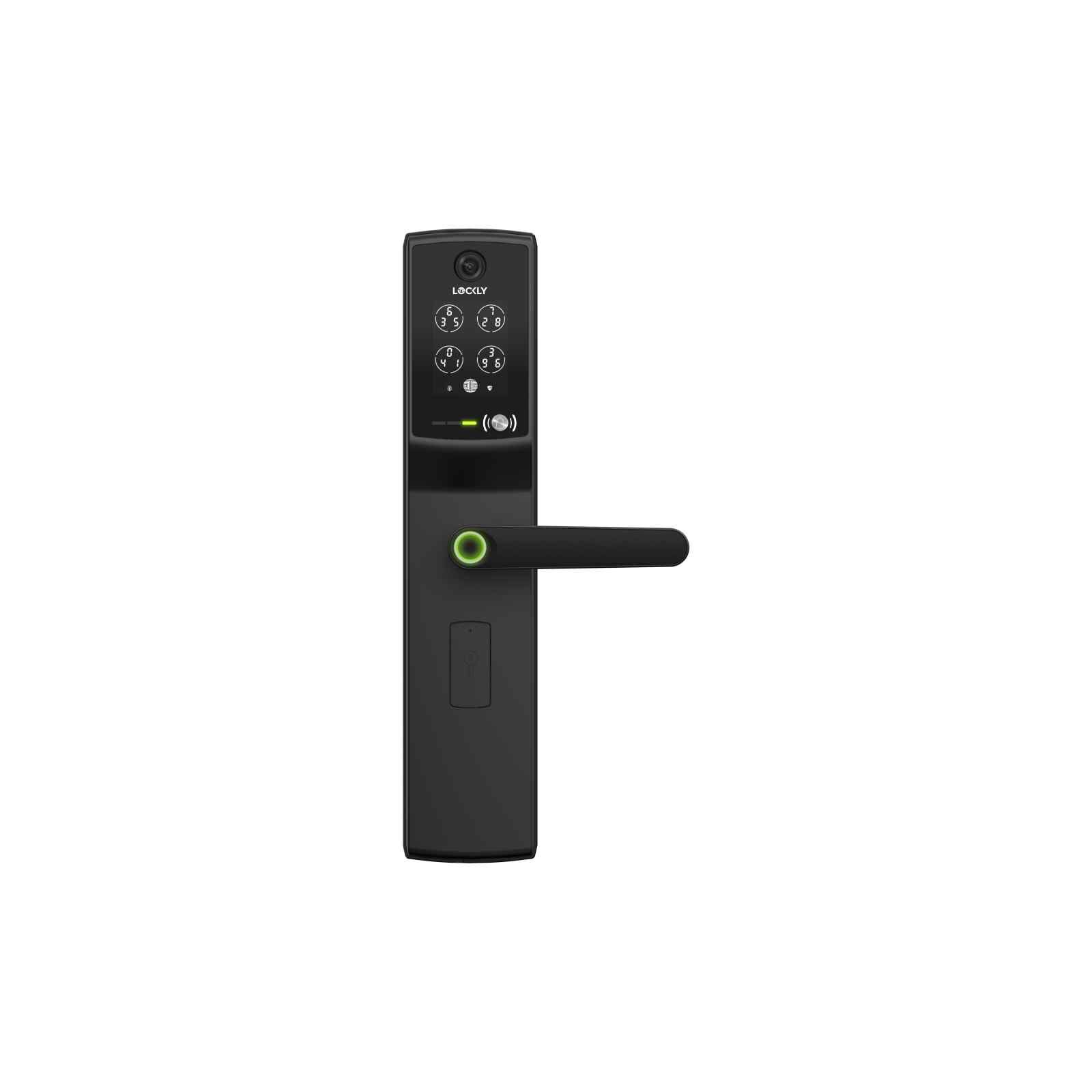 LOCKLY Vision Lux Mortise Edition Matte Black PGD898BFMB-image 1