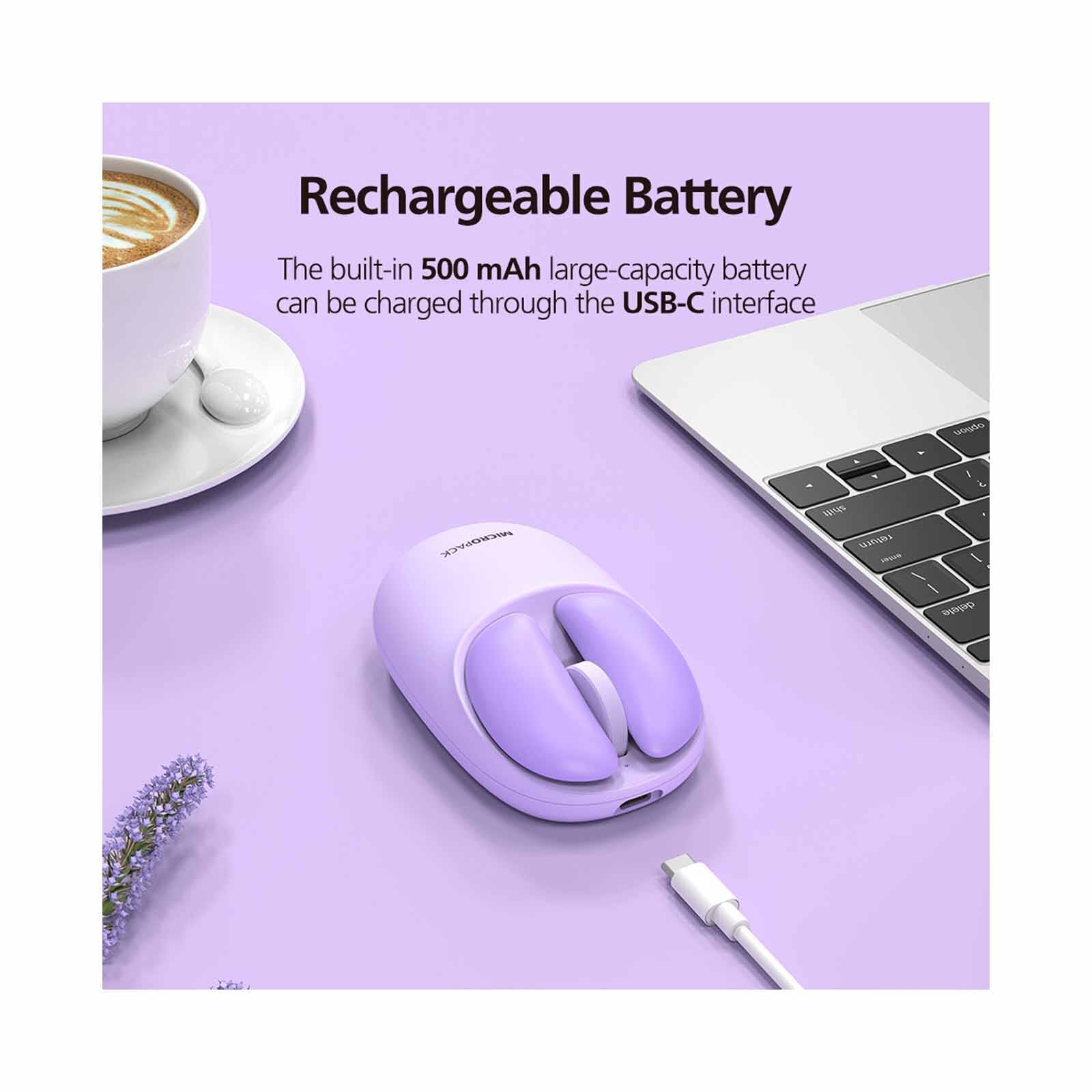 MICROPACK Lifestyle 2.4g + Bluetooth Wireless Mouse - Green ML-202W-GN-image 7