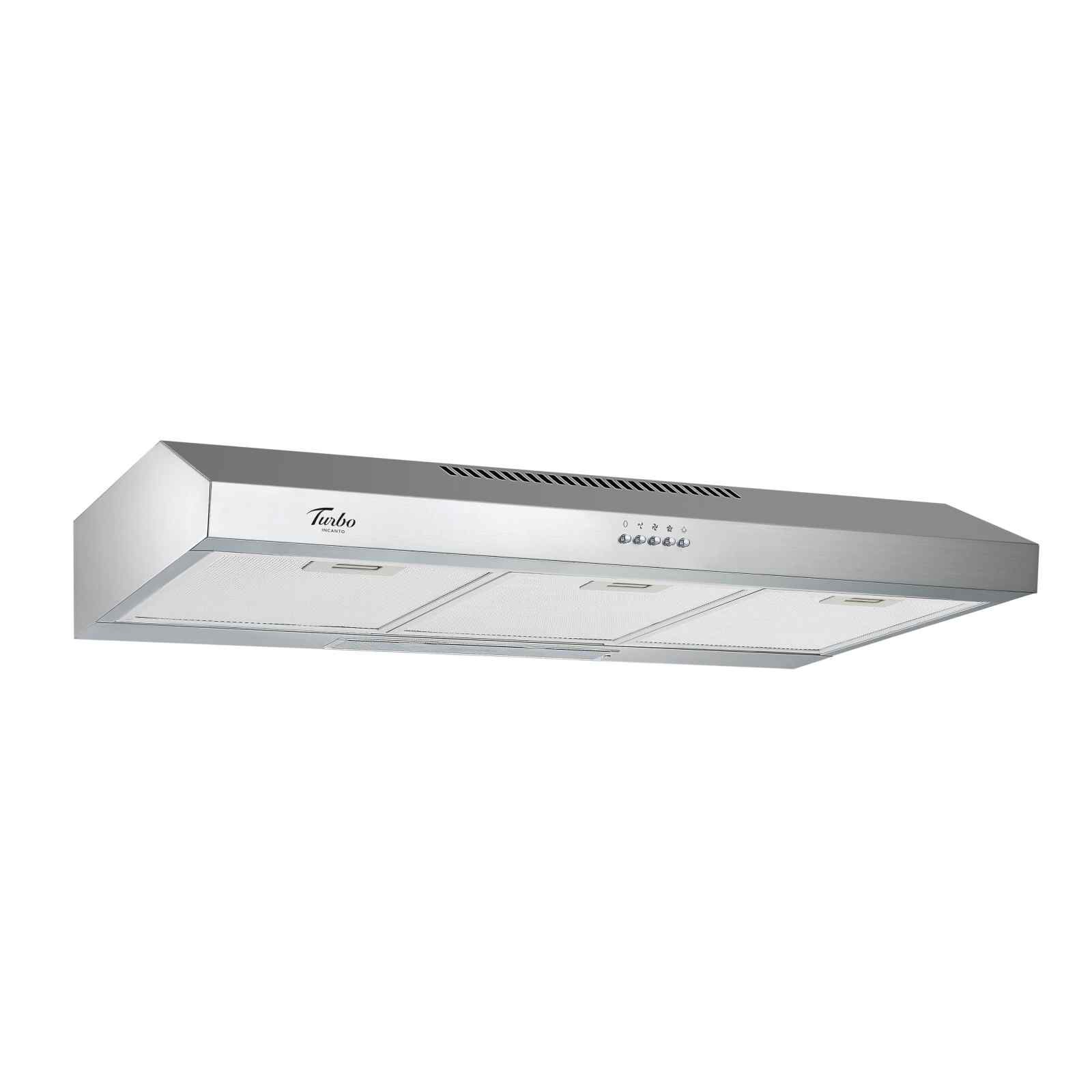 TURBO 90cm Wall Mounted Hood 500m3/hr TA65-902SS-image null