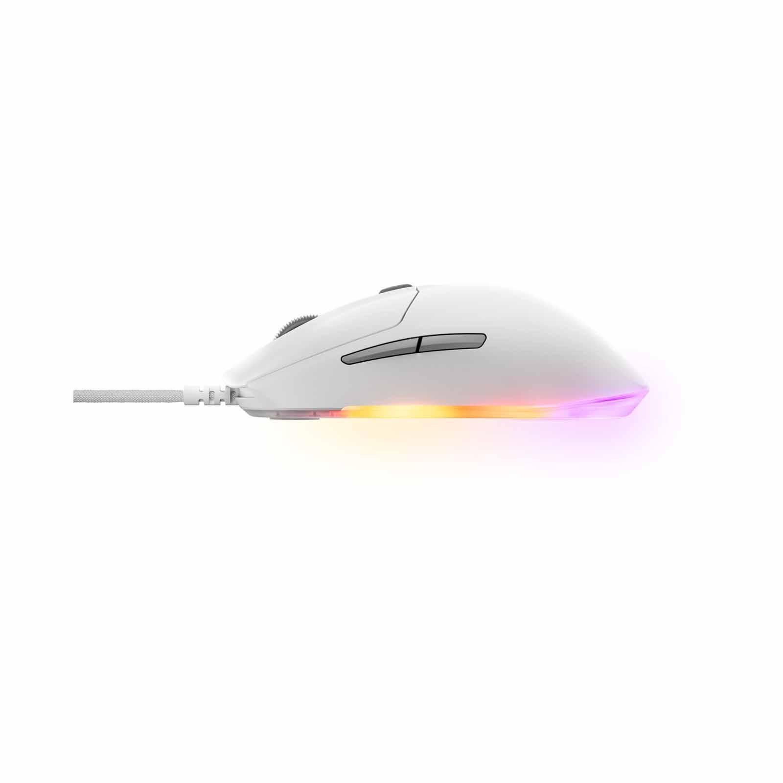 STEELSERIE Wired Mouse Gen 2 - White RIVAL 3 (WIRED) - WHITE-image 2