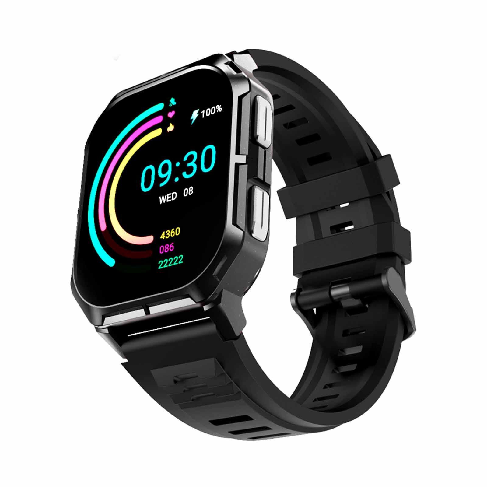 HIFUTURE Ultra3 - Black Bluetooth Smartwatch With Heart Rate Function HSSW1BK-image 5
