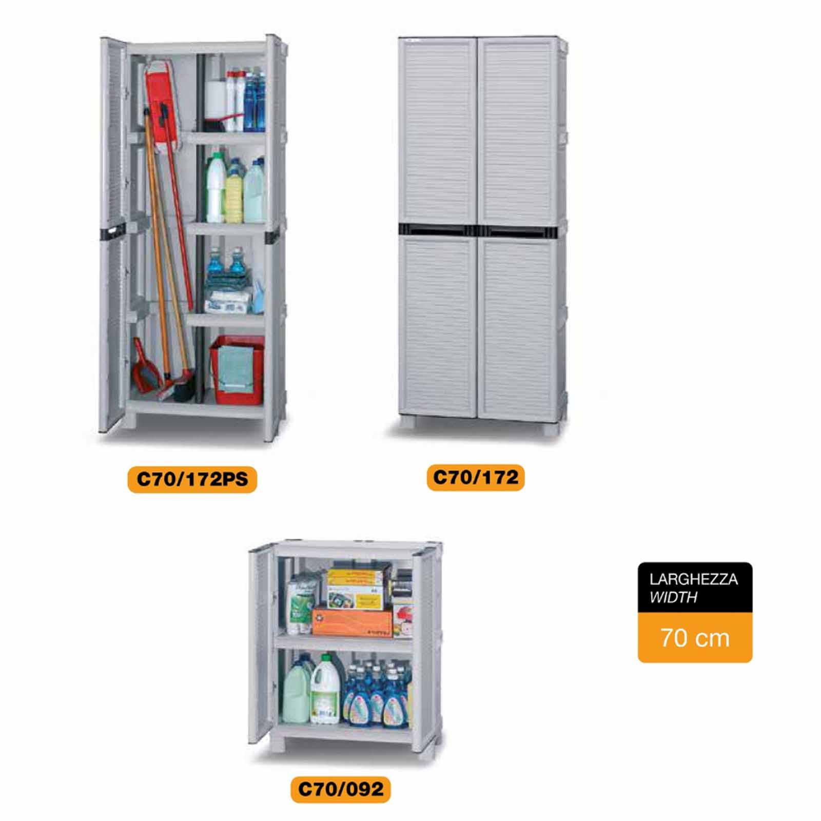 ARTPLAST Linea Concert Slim Base Cabinet 50x39x92cm CONCERT-image 4