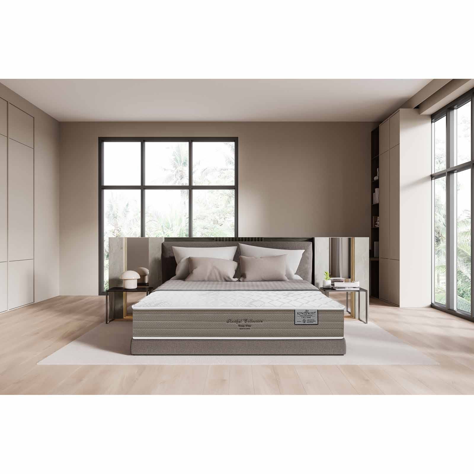 KINGKOIL Restful Collection Sleep Bliss Queen Size Mattress W/ss193 Storage Divan And Headboard RESTFUL COLLECTION SLEEP BLISS-image 4