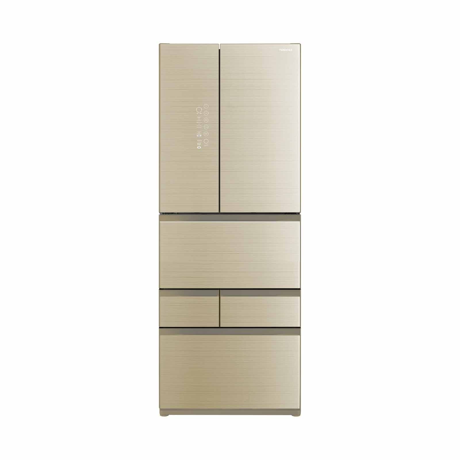 TOSHIBA 6 Dr Fridge (588l) - Ivory Gold GR-RM631WE-PGX(A6)-image 1