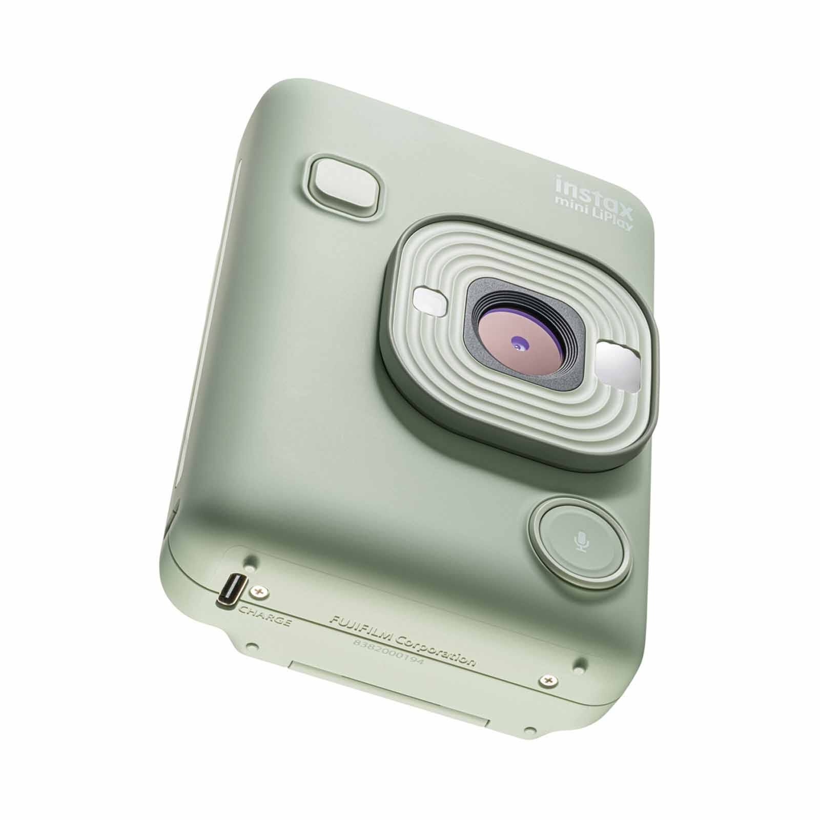 FUJIFILM Instant Photo Camera INSTAX MINI LIPLAY C (MATCHA GREEN)-image 4