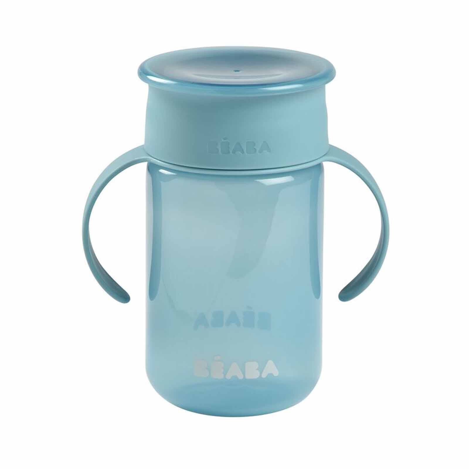 BEABA Cup 360&deg; With Lid Blue (online) TRAINING-image 1