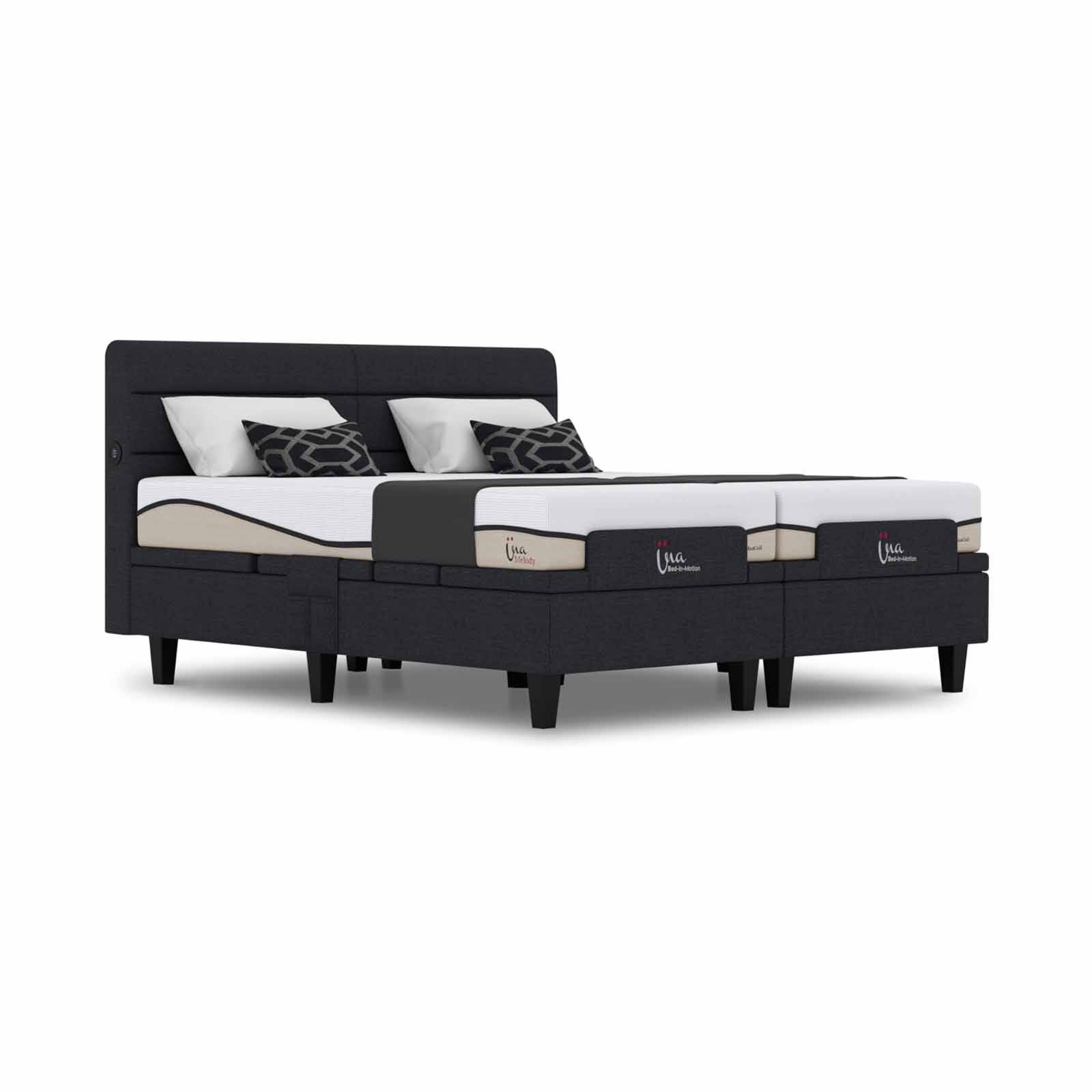 MAXCOIL Una Adjustable Bed + Melody Mattress King Size UNA MOTORISED ADJUSTABLE BED + MELODY MATT