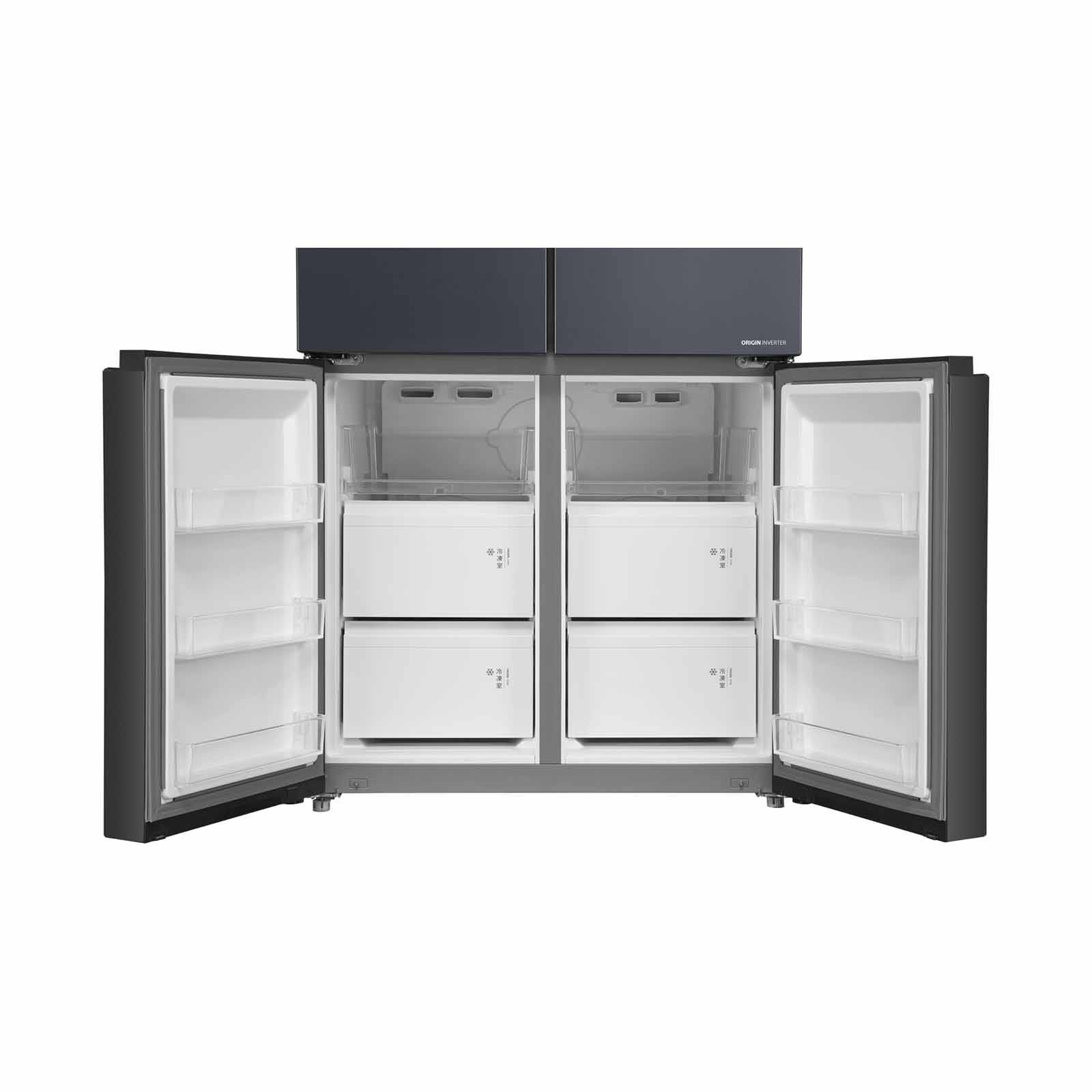 TOSHIBA Multi-door Fridge (688l) - Morandi Grey GR-RF900WI2-PMX(06)-image 7