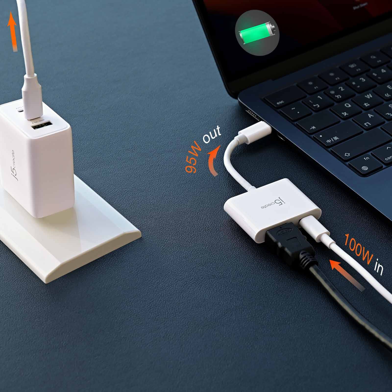 J5CREATE Usb-c To 4k Hdmi Adapter With Power Delivery JCA152-image 8