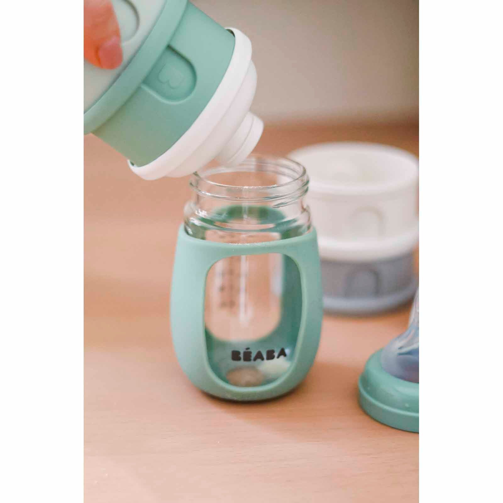 BEABA Container - Sage Green/cotton (online) FORMULA & SNACK-image 5