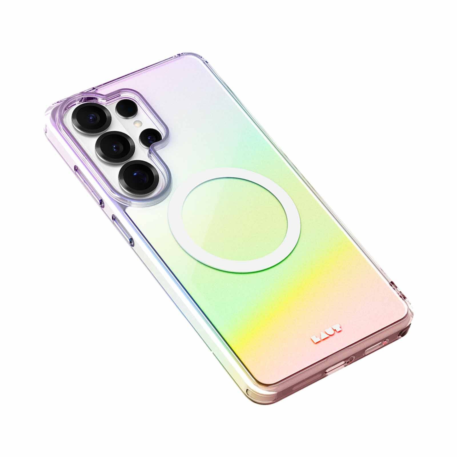 LAUT Holo Case For Samsung S26 Ultra - Pearl L_S26L_HO_W-image 3